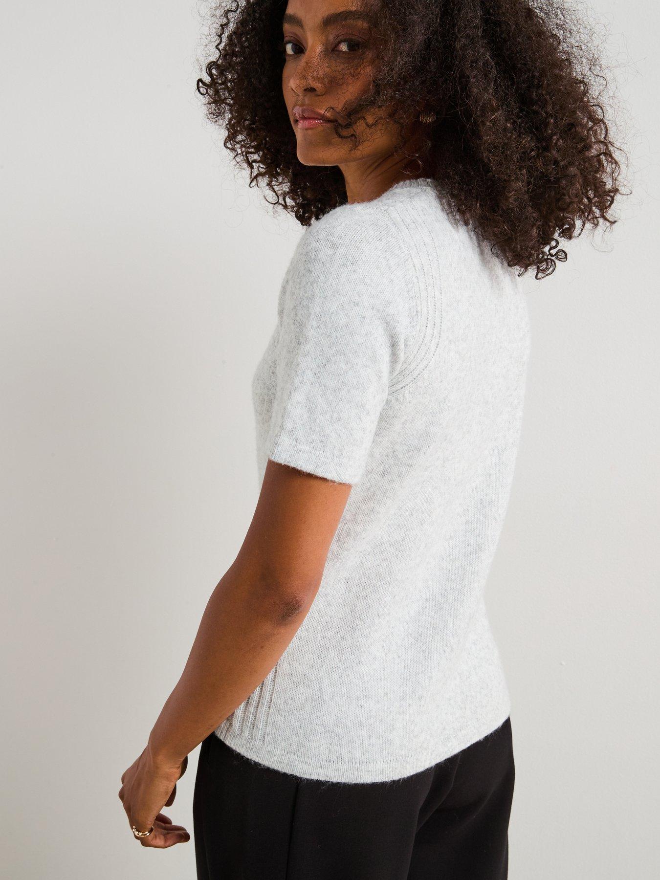 v-by-very-timeless-yarn-crew-neck-short-sleeve-knitted-jumper-greydetail