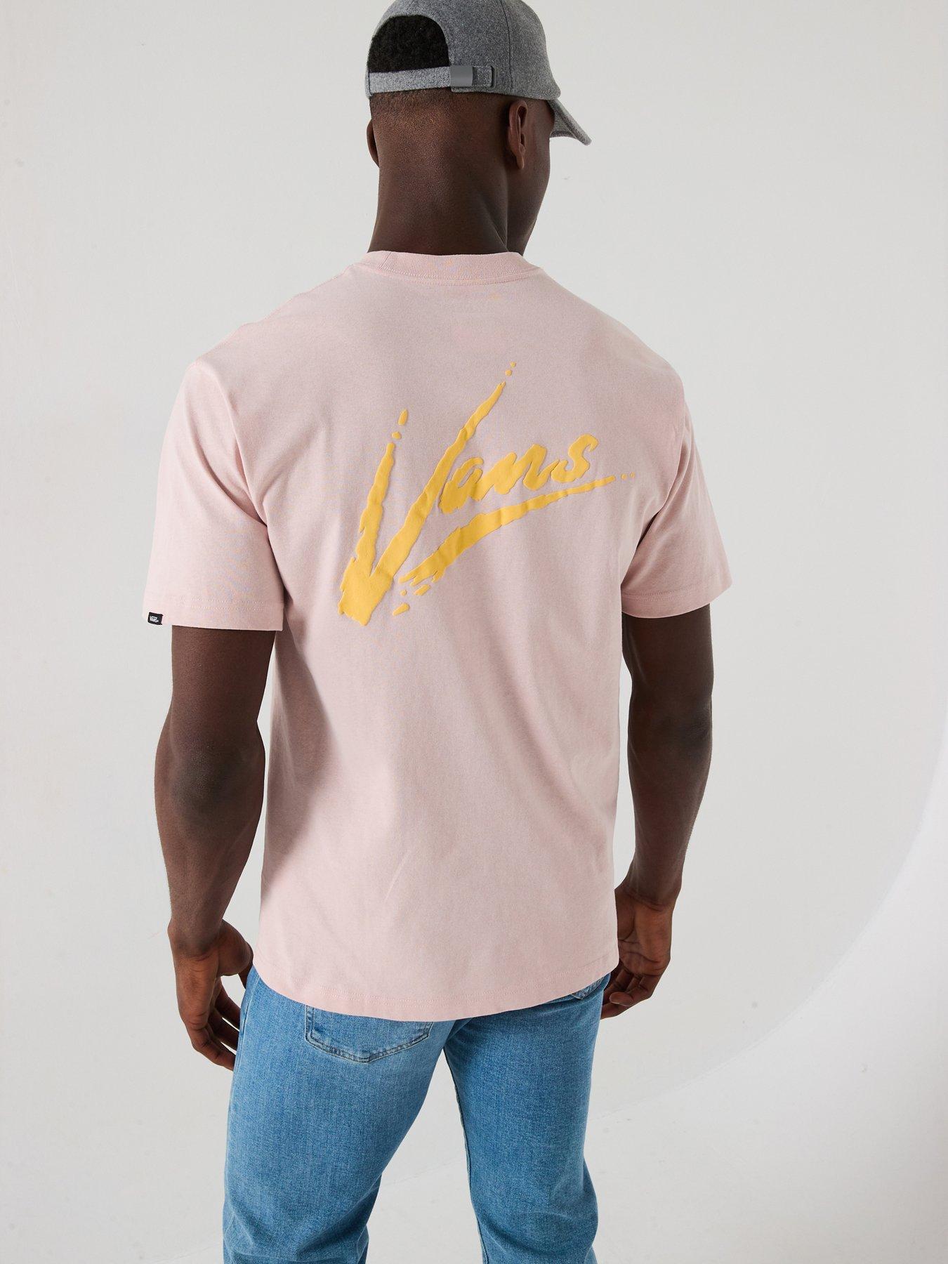 Vans Men's Dettori Loose Short Sleeve Tee - Pink