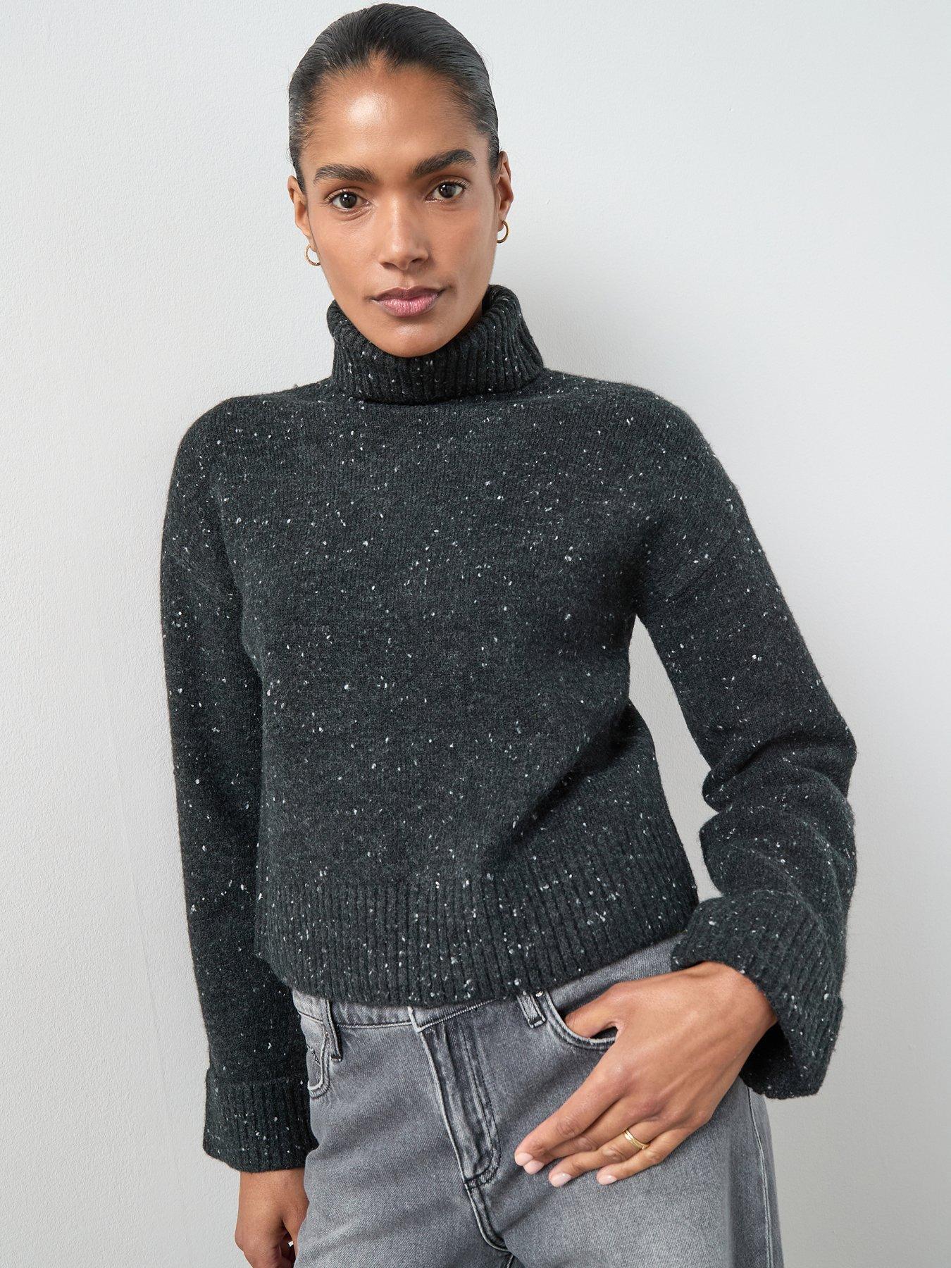 the-very-collection-roll-neck-turn-up-cuff-jumper-salt-amp-peppernbspblack