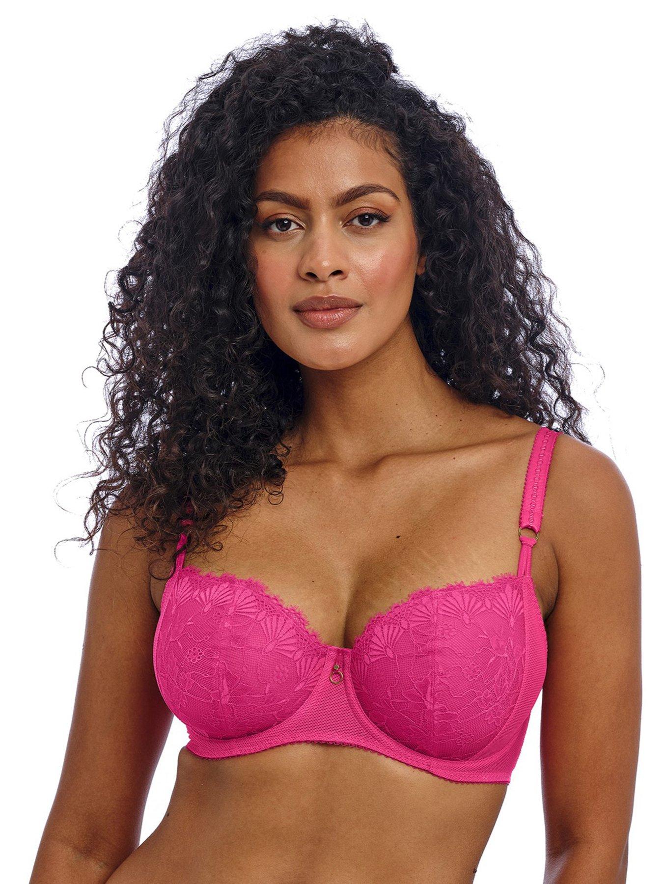 Image of Freya Freya Fascinate Underwired Balconette Bra - Pink