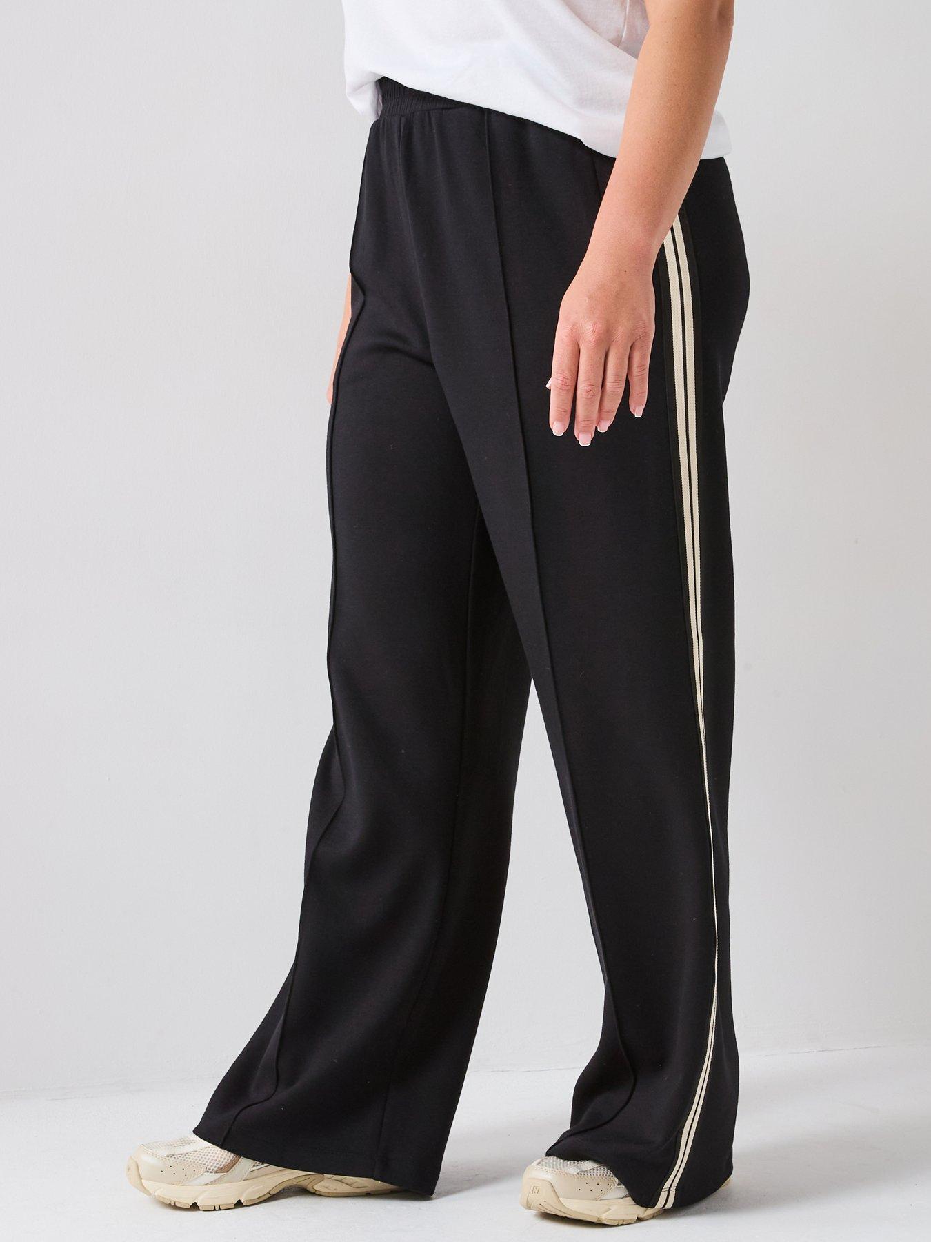 v-by-very-curve-side-stripe-wide-leg-trousers-black
