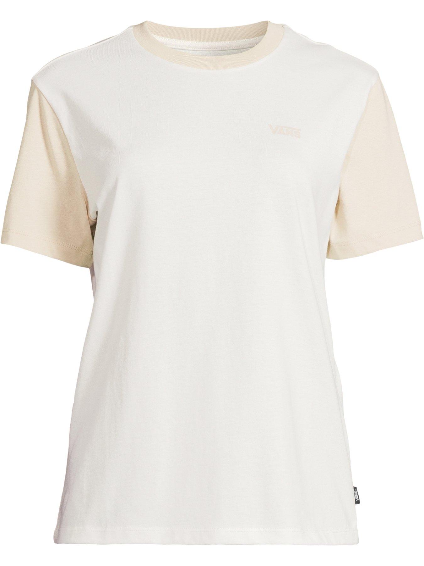 Image 5 of 5 of Vans Women's Colorblock Bff Tee - Cream