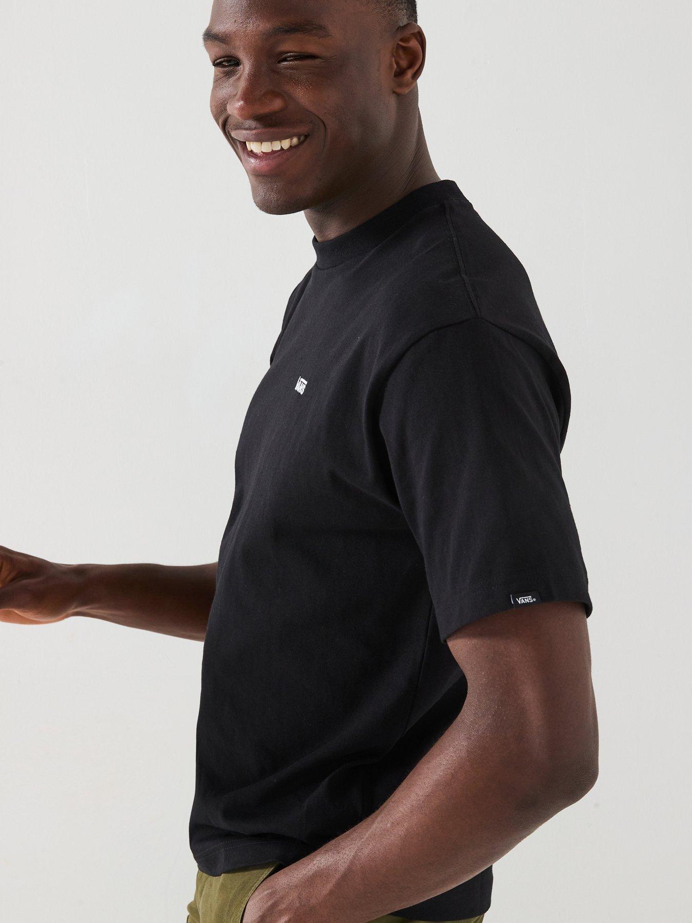 Image 5 of 5 of Vans Mens Left Chest Logo Oversized T-shirt - Black