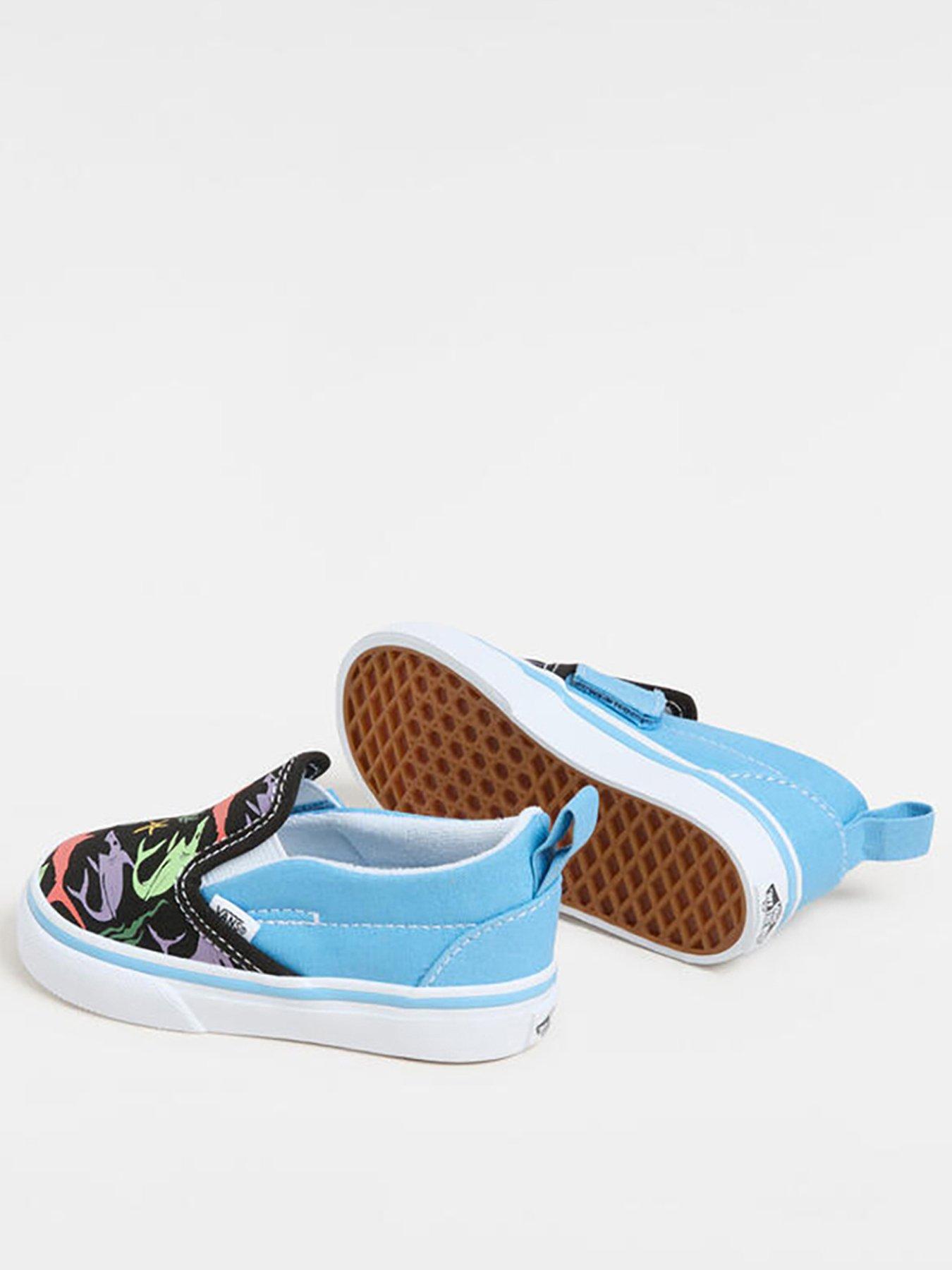 Image 3 of 5 of Vans Toddler Slip-On V Trainers - Blue