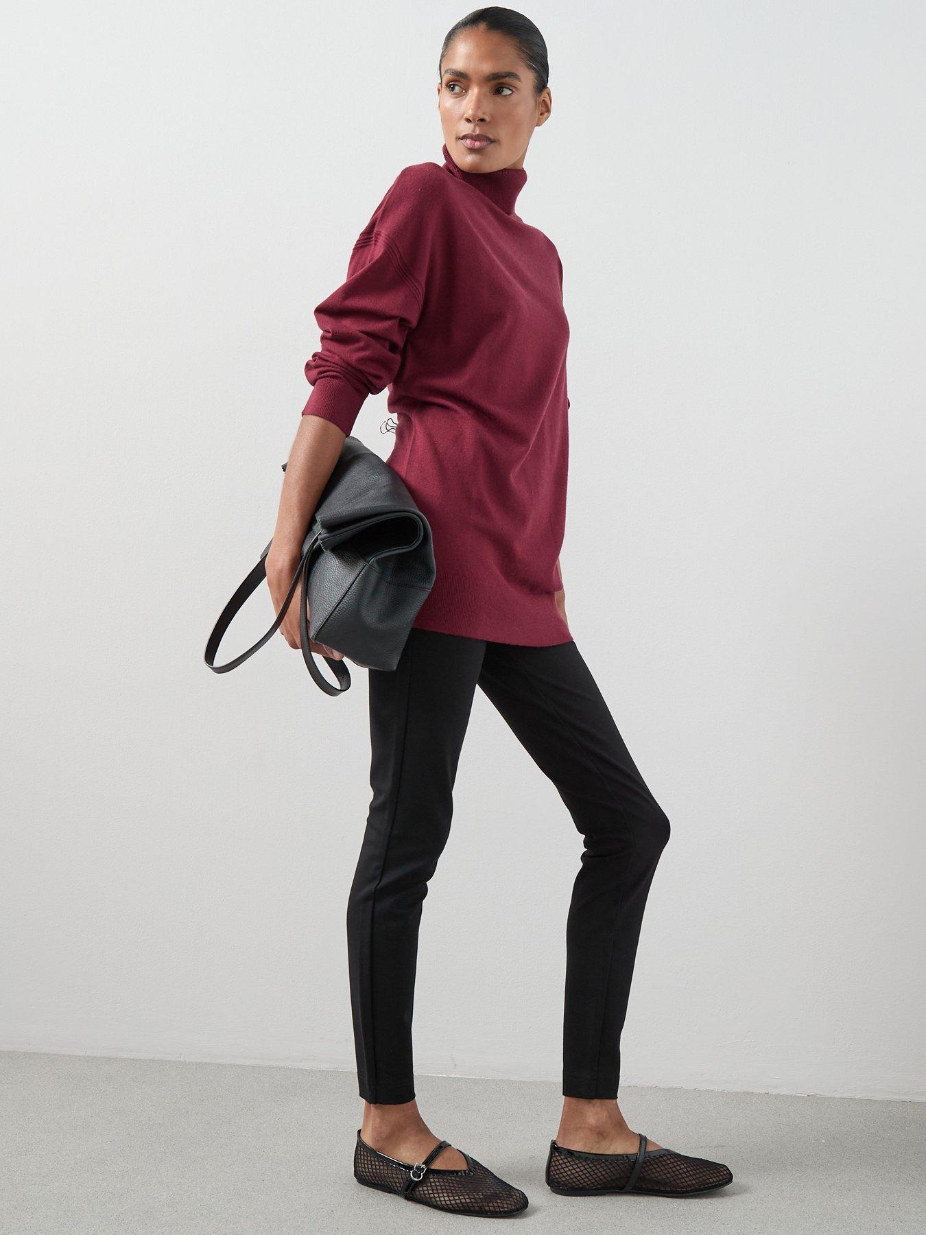 the-very-collection-classic-comfort-longline-roll-neck-jumper-burgundyback