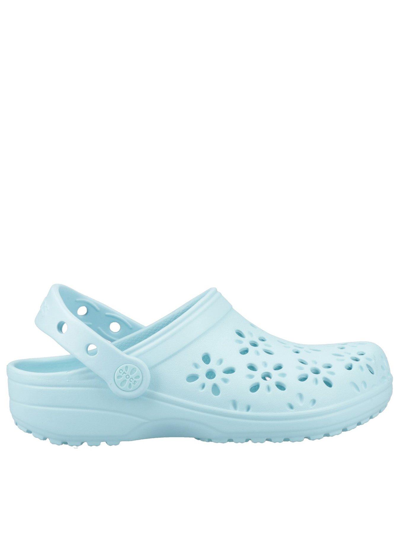 Image 1 of 5 of Crocs Crocs Kids Classic Floral Cut Out