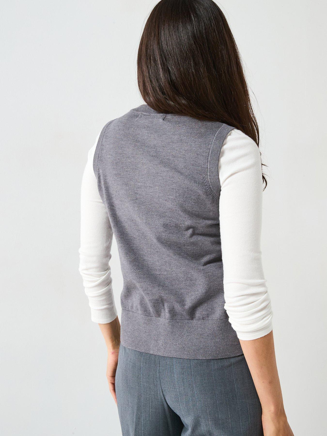 v-by-very-classic-comfort-button-through-sleeveless-tank-greystillFront