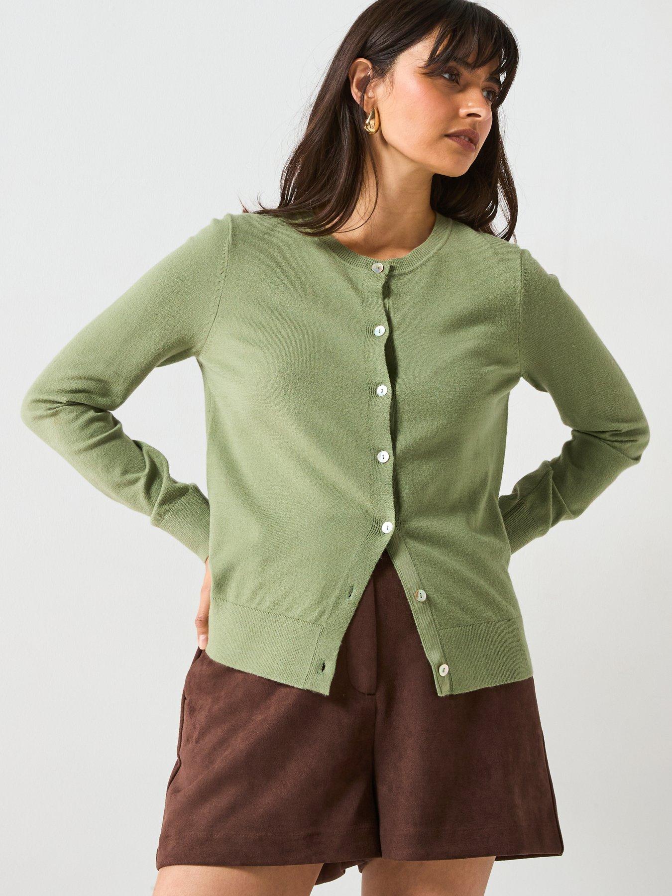 the-very-collection-classic-comfort-crew-neck-cardigan-sage-greendetail