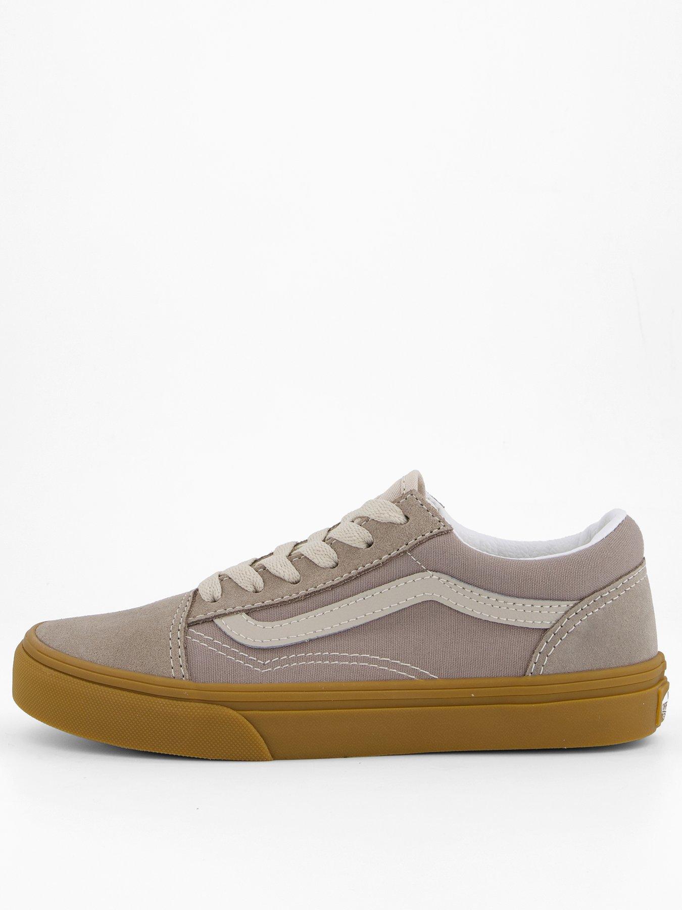 undefined Junior Old Skool Trainers - Beige