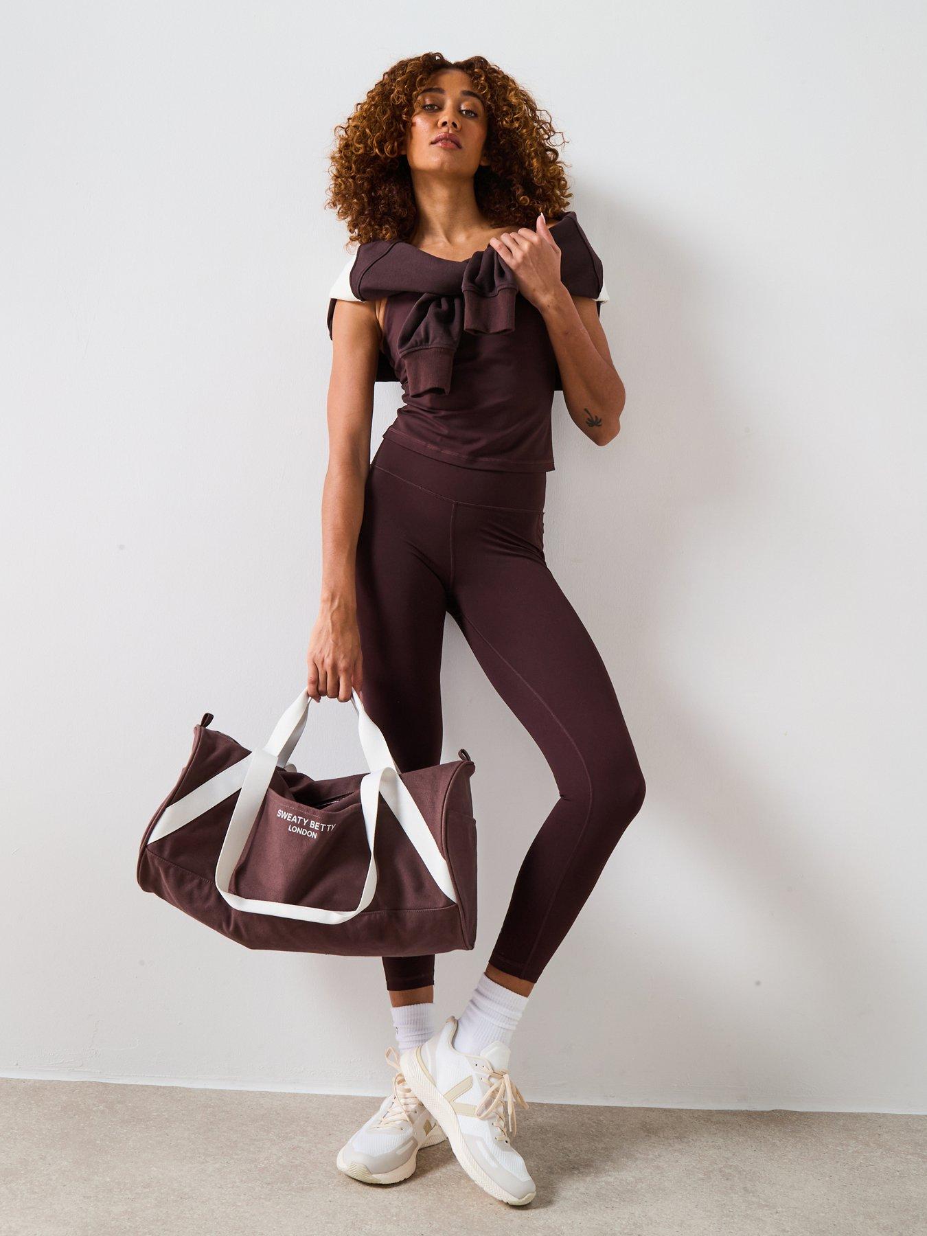 Image 3 of 6 of Sweaty Betty Womens Training Ultimate Studio Strappy Tank - Brown