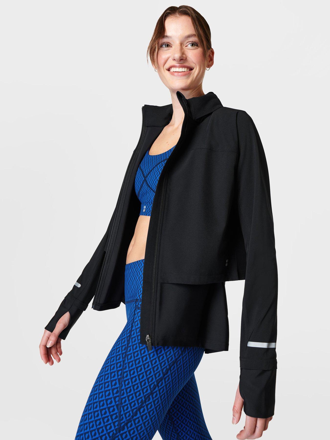 Image of Sweaty Betty Womens Training Fast Track Jacket - Black