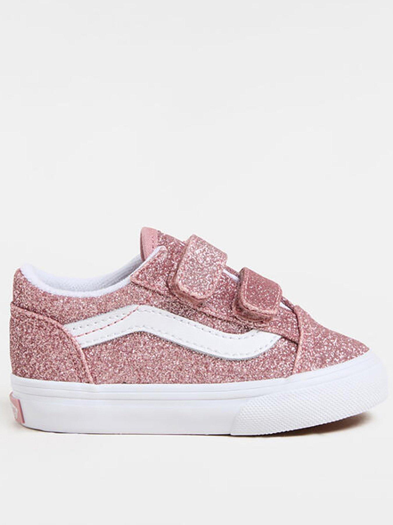 vans-toddler-old-skool-v-trainers-pink