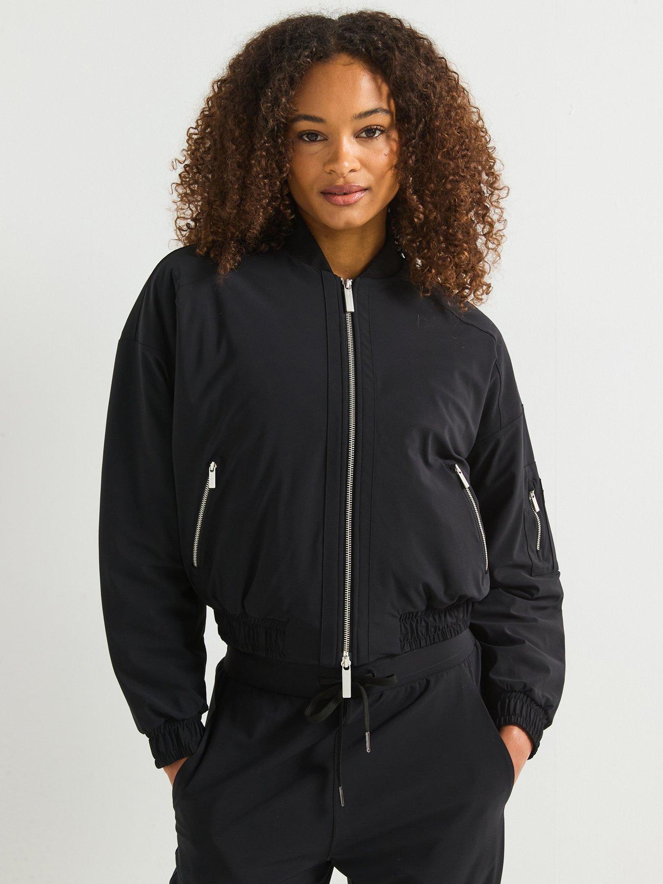 Image 1 of 6 of Sweaty Betty Womens Explorer Bomber Jacket - Navy