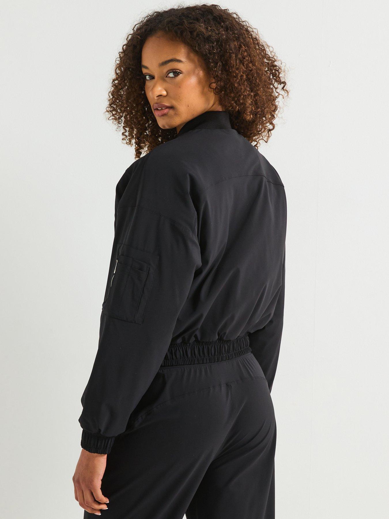 Image 2 of 6 of Sweaty Betty Womens Explorer Bomber Jacket - Navy