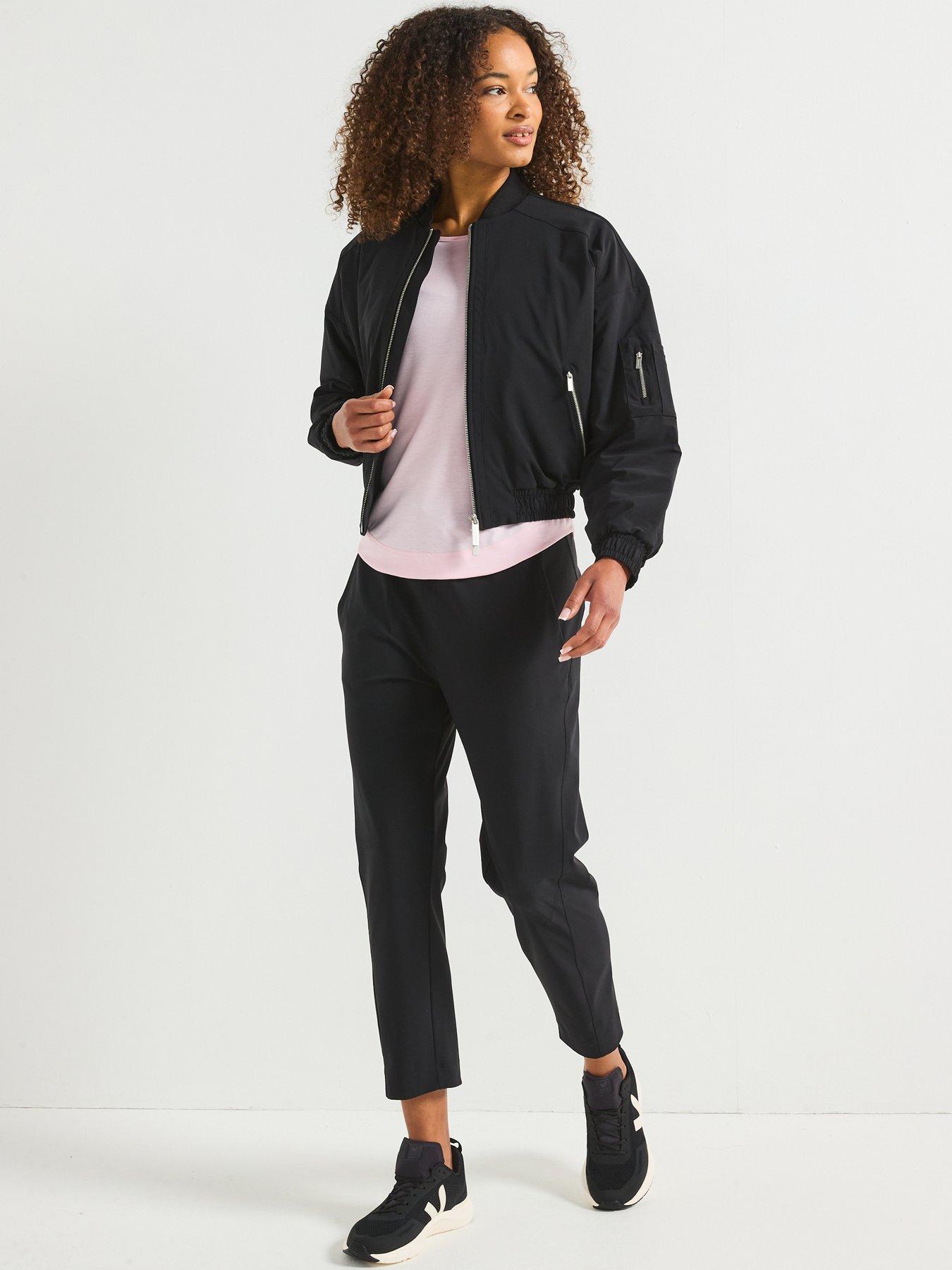 Image 3 of 6 of Sweaty Betty Womens Explorer Bomber Jacket - Navy