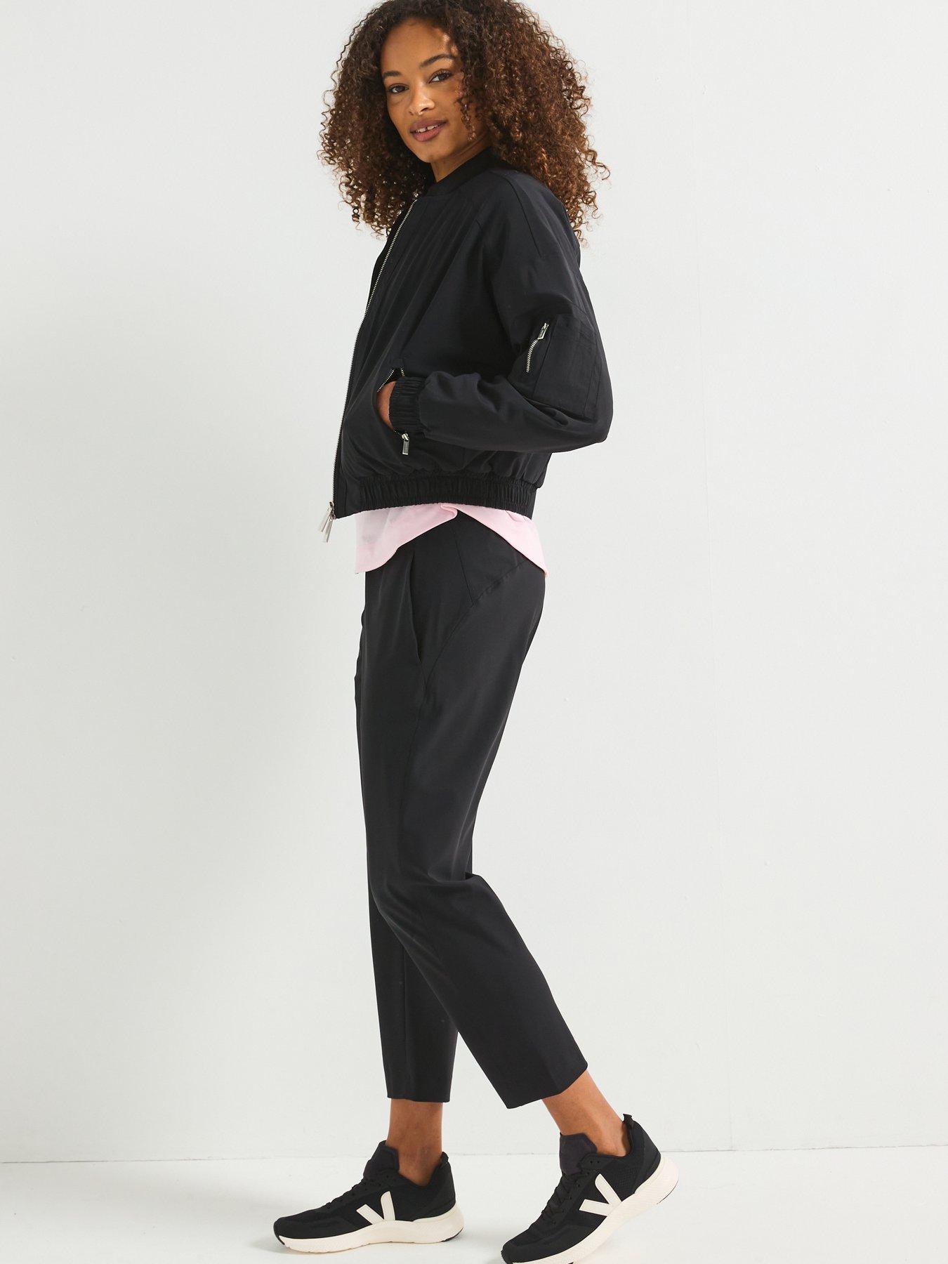 Image 6 of 6 of Sweaty Betty Womens Explorer Bomber Jacket - Navy