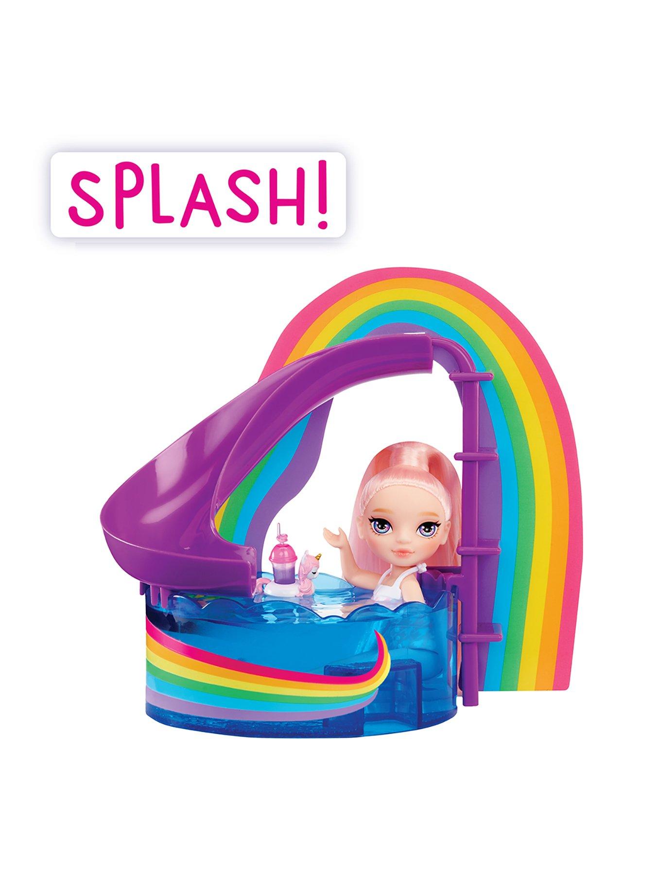 Image 2 of 8 of Rainbow High Rainbow High Little Pool Day with Blush Playset