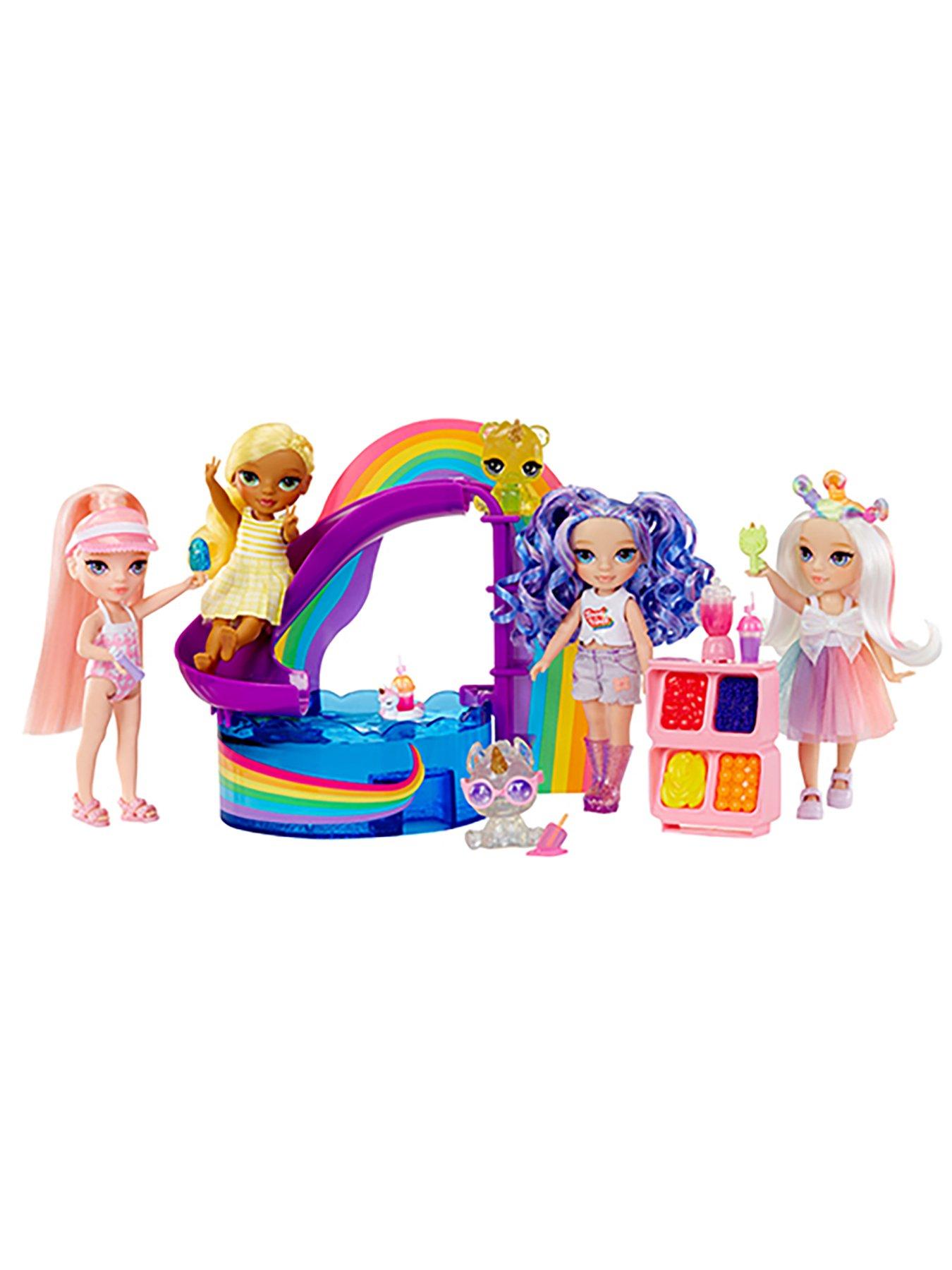 Image 6 of 8 of Rainbow High Rainbow High Little Pool Day with Blush Playset
