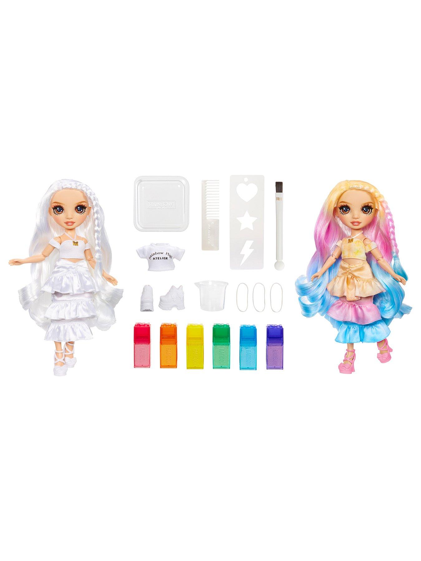 Image 2 of 8 of Rainbow High Rainbow High WaterColor &amp; Create Fashion Doll- Brown Eyes