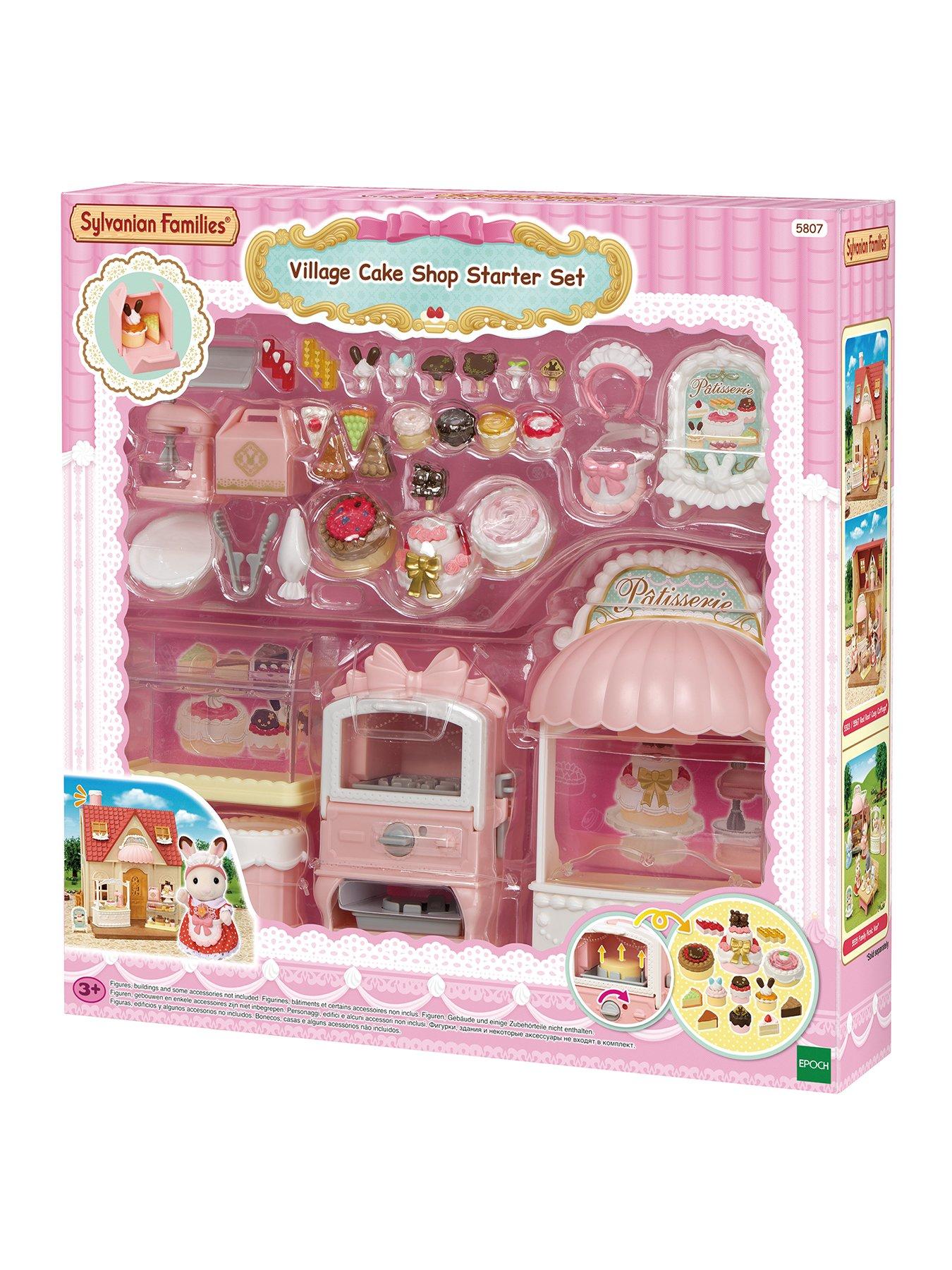 Image 1 of 6 of Sylvanian Families Village Cake Shop Starter Set