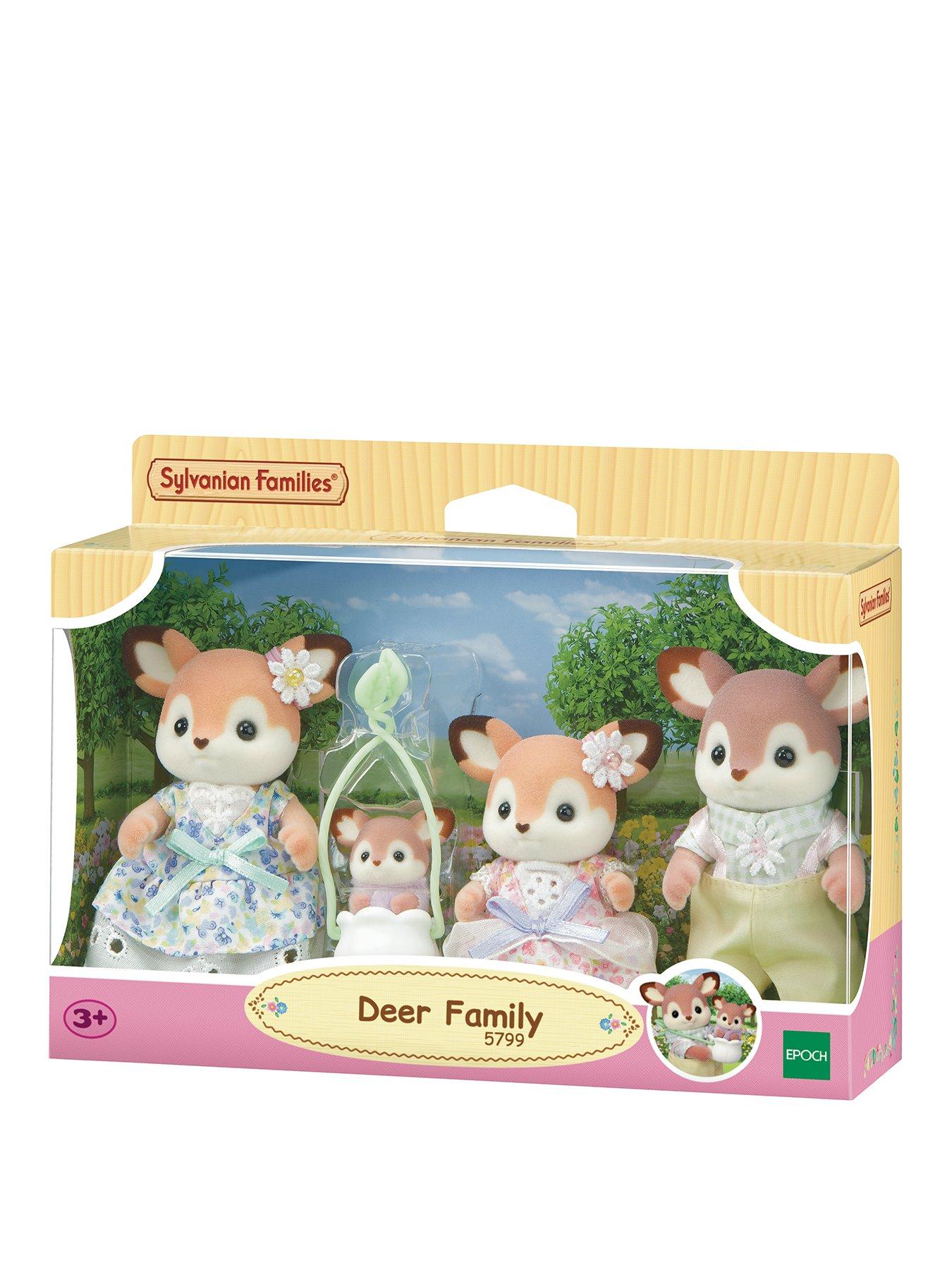 Image 1 of 5 of Sylvanian Families Deer Family Playset