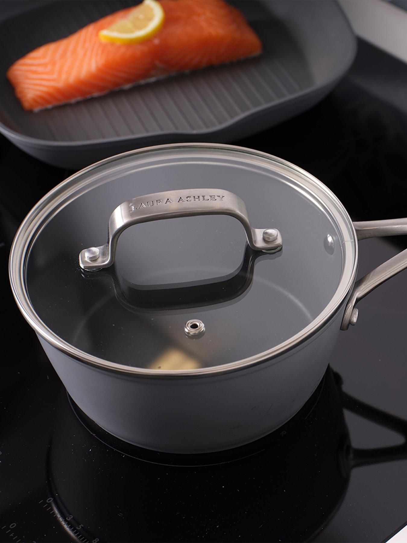 Image 3 of 4 of Laura Ashley 5 Piece Pan Set -&nbsp;Slate