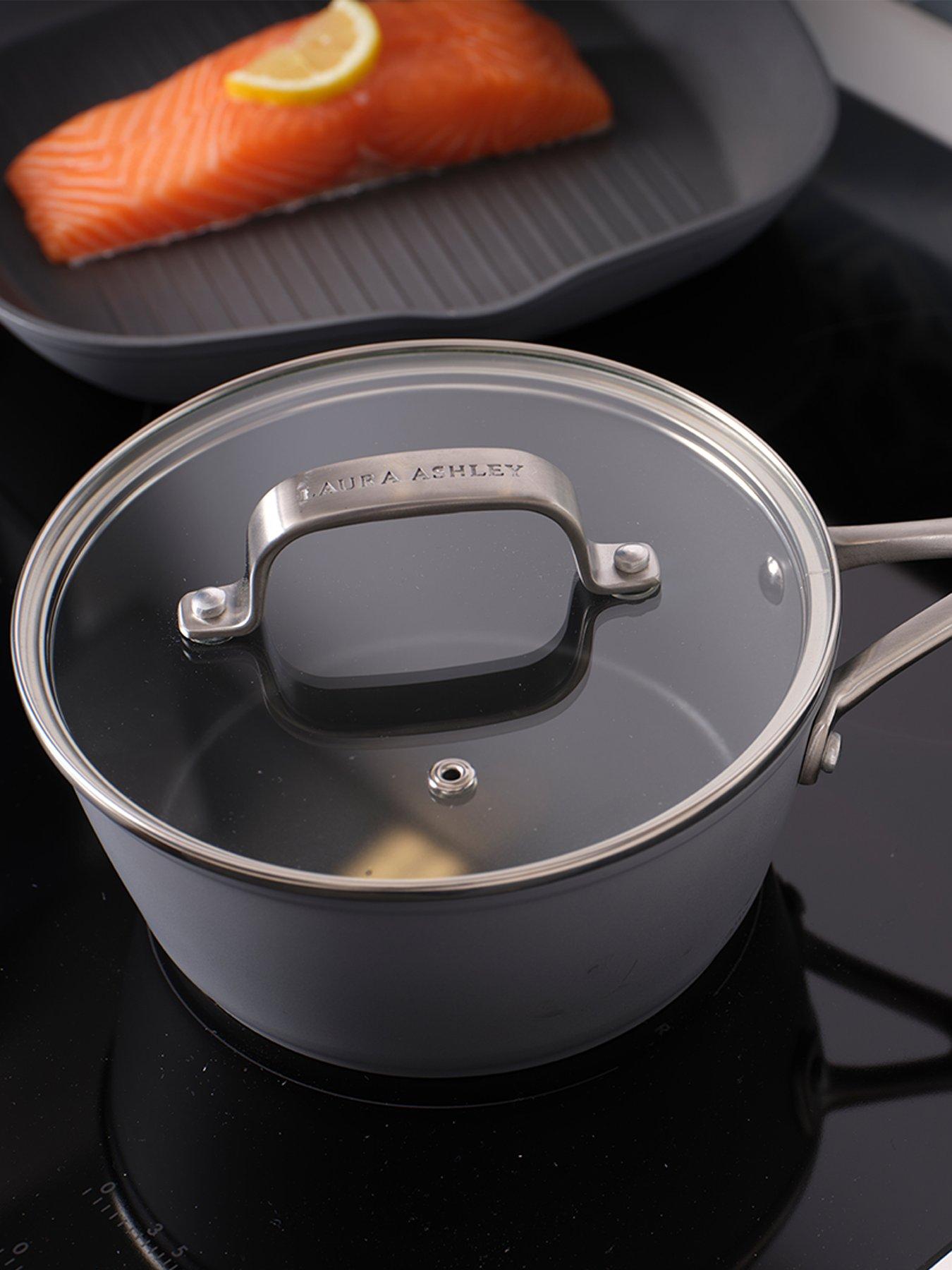 Image 3 of 4 of Laura Ashley Laura Ashley 7 Piece Pan Set- Slate