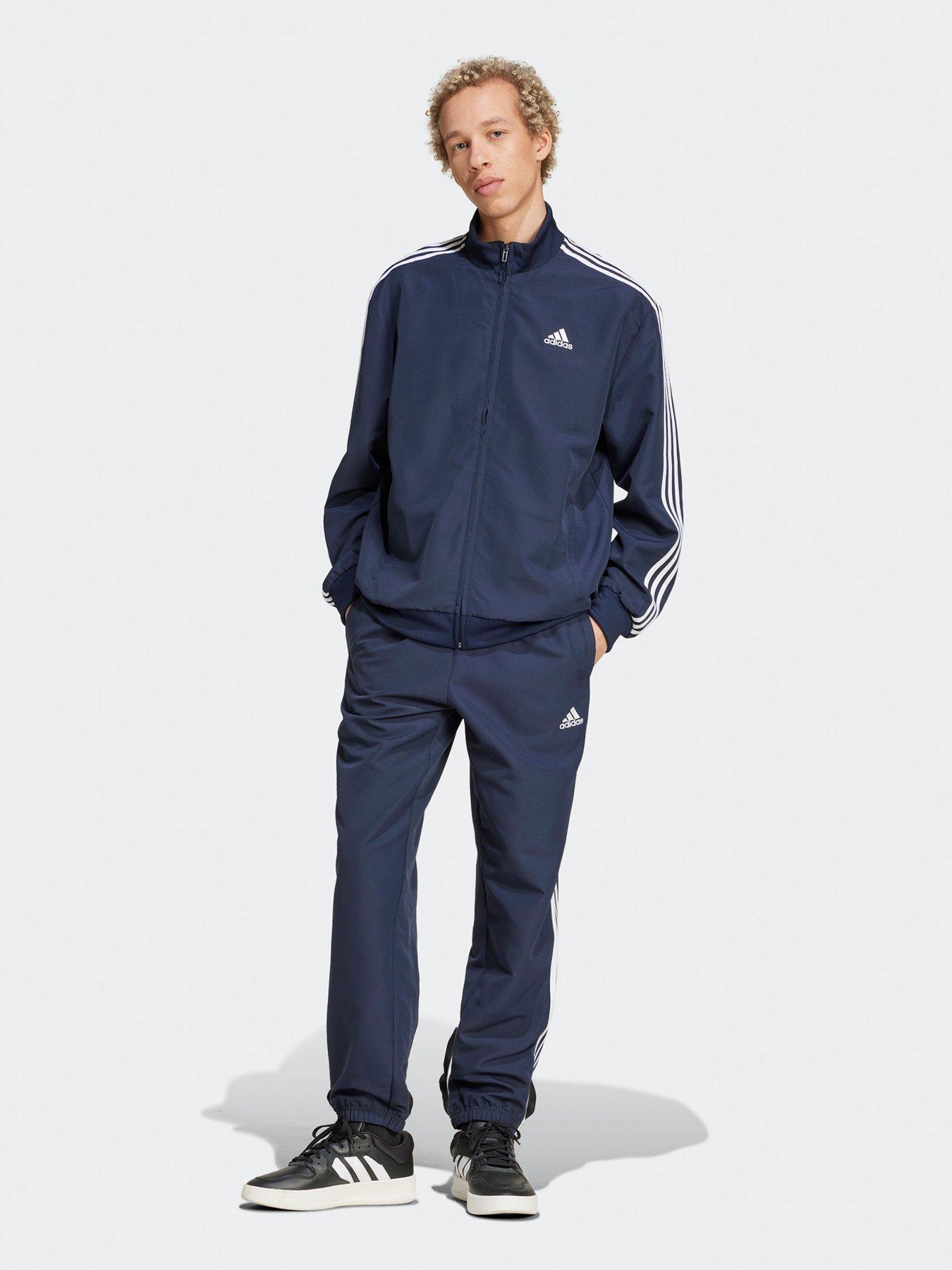 adidas-sportswear-mens-3-stripes-woven-track-suit-bluefront