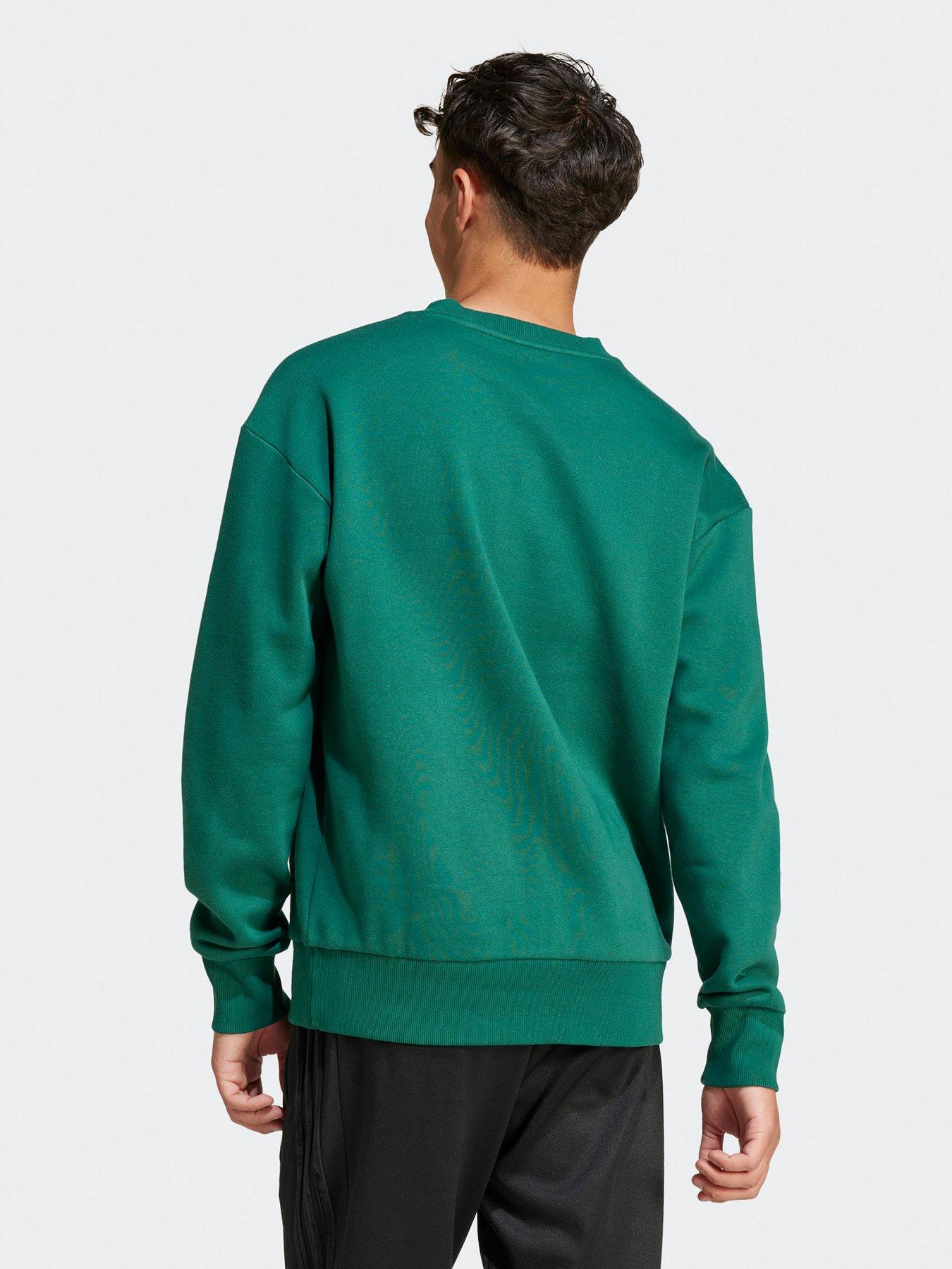 adidas-sportswear-mens-city-escape-fleece-sweatshirt-greenstillFront