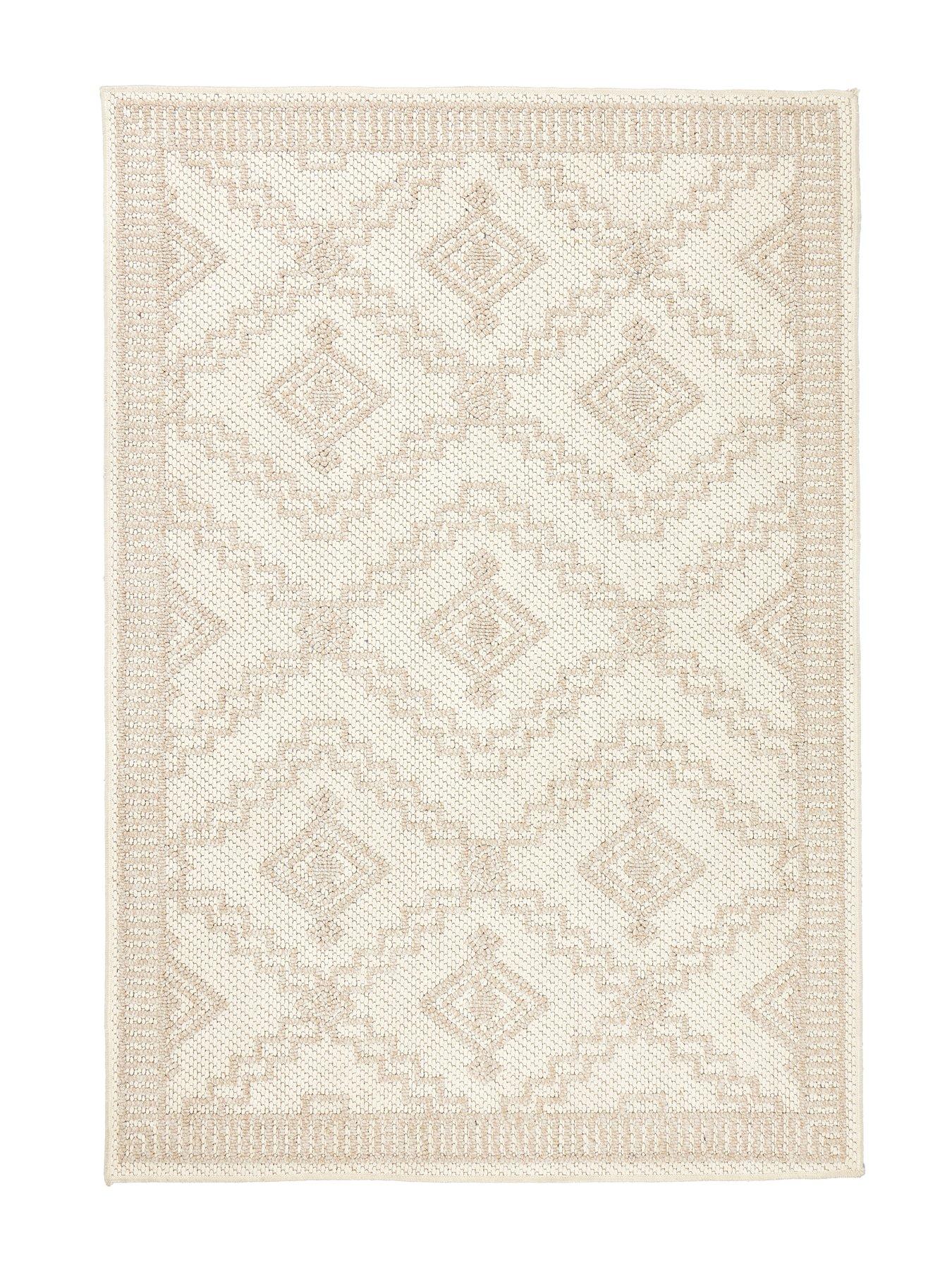 Image 7 of 7 of The Very Collection Atlas Diamond Flatweave Indoor/Outdoor Rug