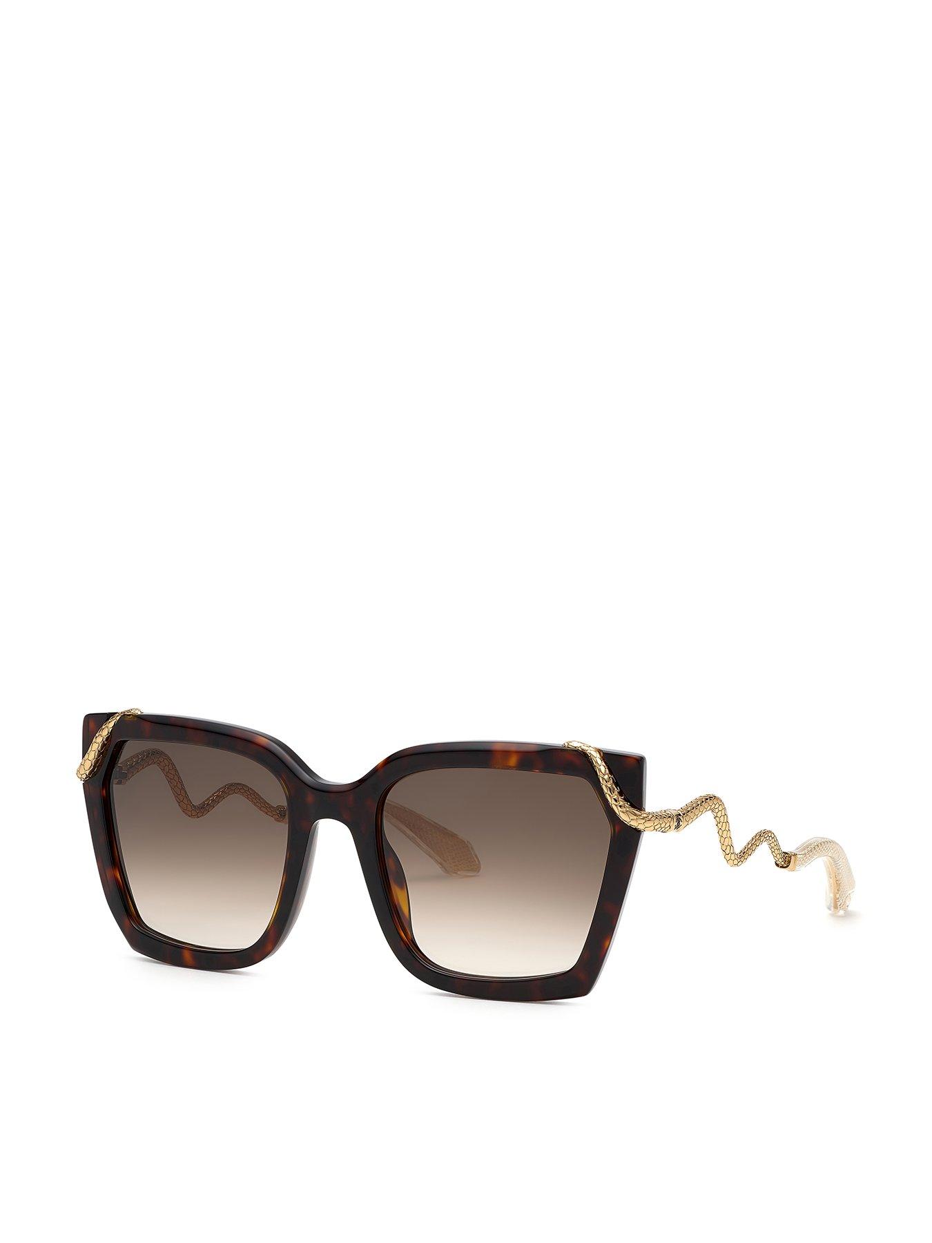 roberto-cavalli-snake-collection-sunglasses-brownfront