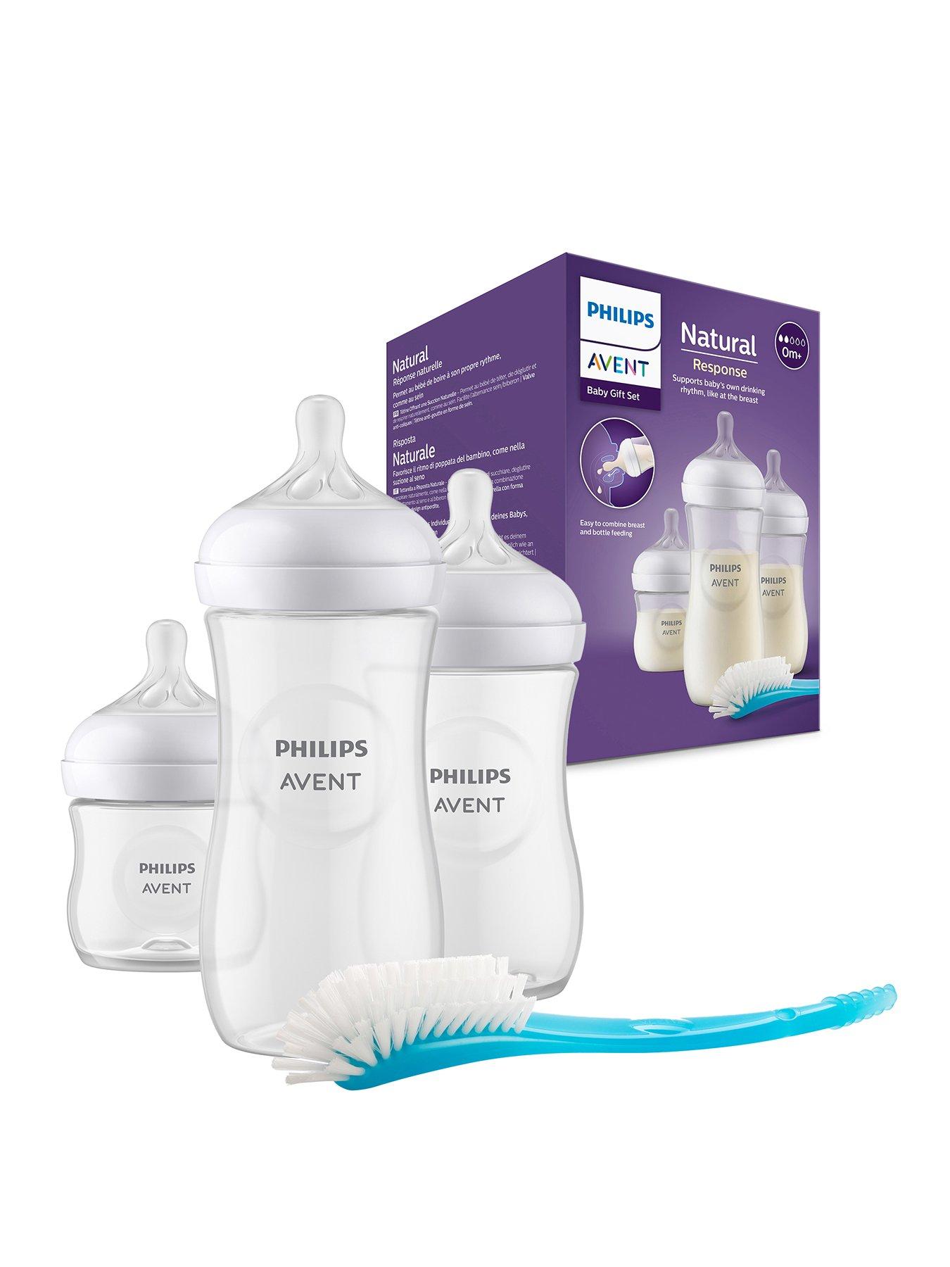 avent-avent-natural-response-newborn-baby-kit-1x-4oz-9oz-and-11oz-baby-bottles-bottle-brush-scd83712