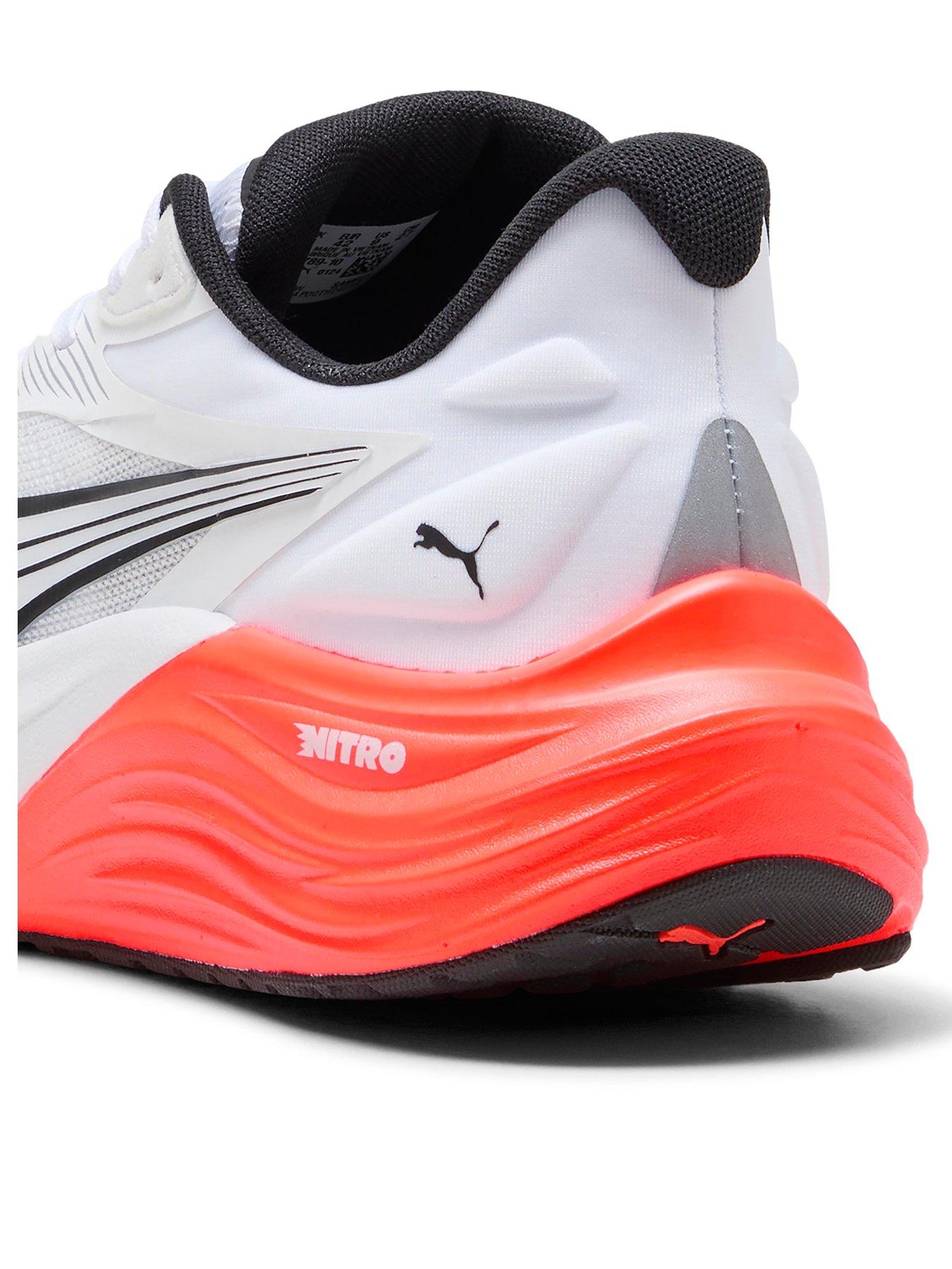 Image 3 of 7 of Puma Mens Running Electrify Nitro 4 Trainers - White