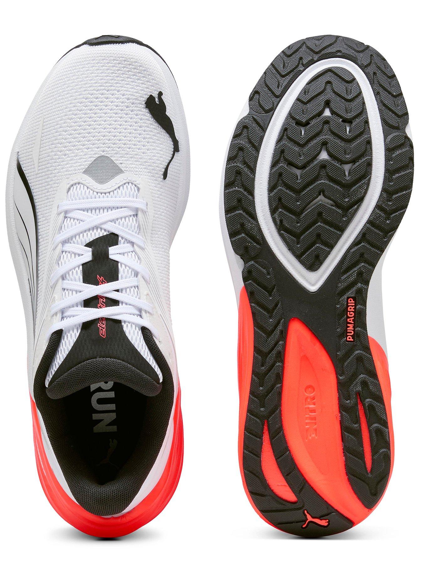 Image 4 of 7 of Puma Mens Running Electrify Nitro 4 Trainers - White