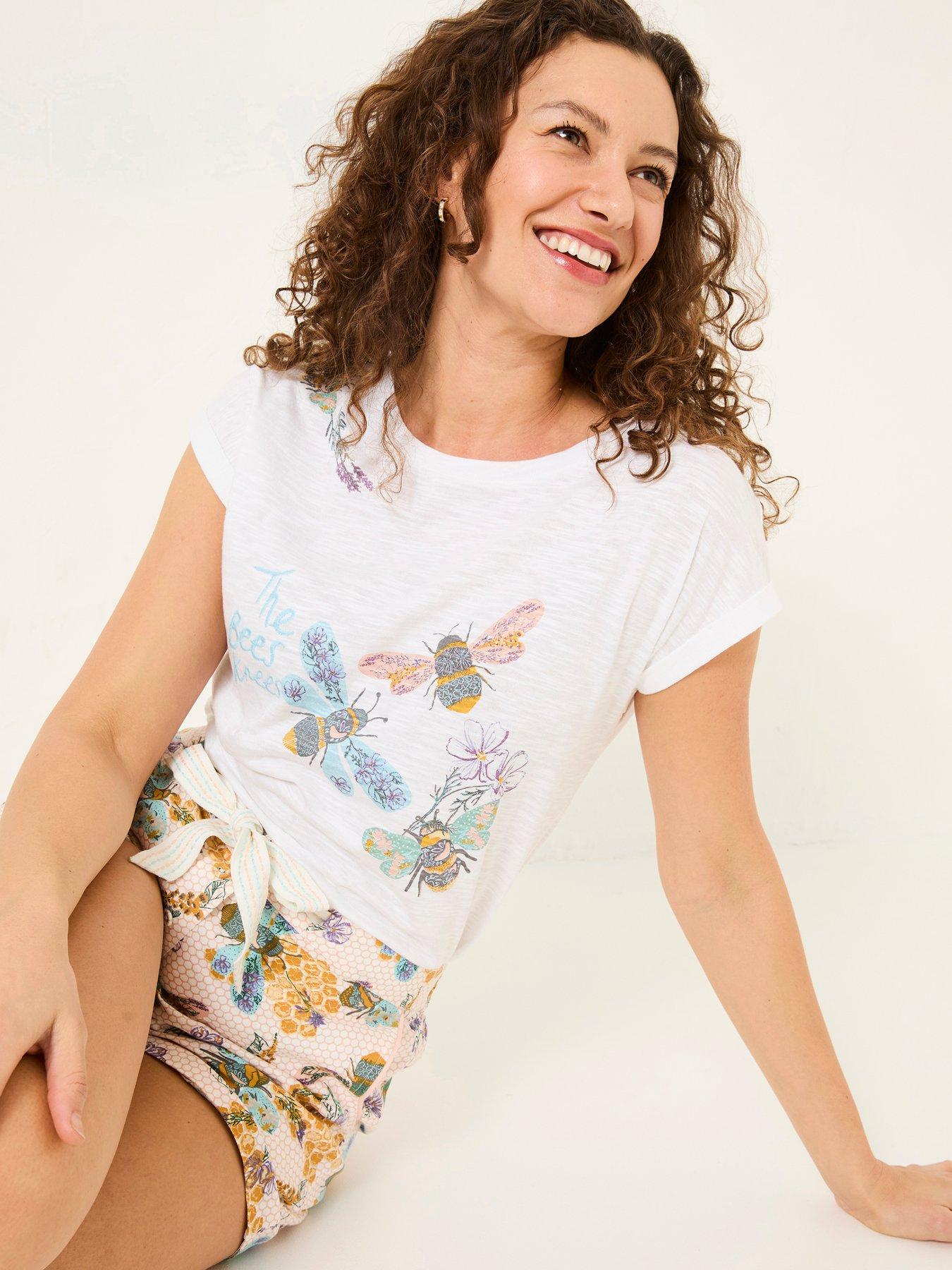 fatface-betty-bee-graphic-pyjama-t-shirt-whiteback