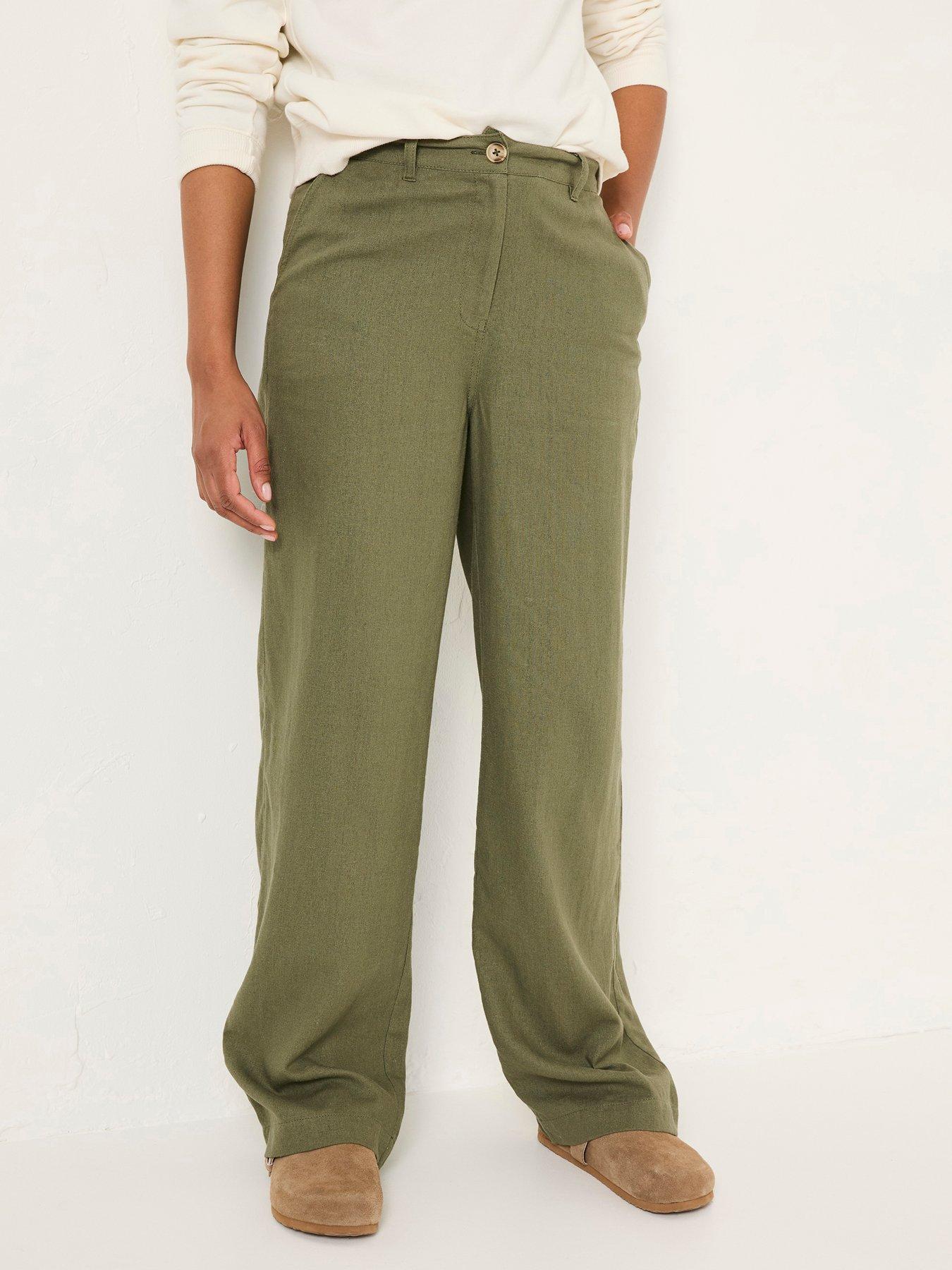 Image of FatFace Ellie Trouser - Green