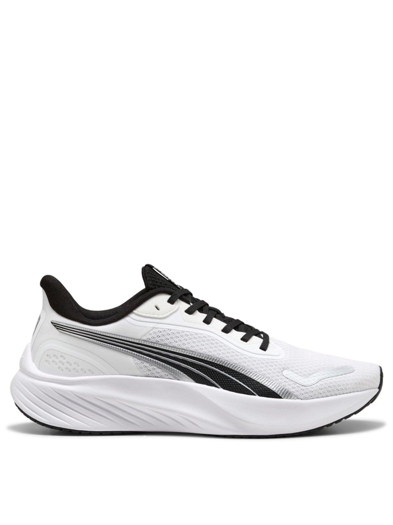 Image 1 of 8 of Puma Unisex Running Pounce Lite Trainers - White