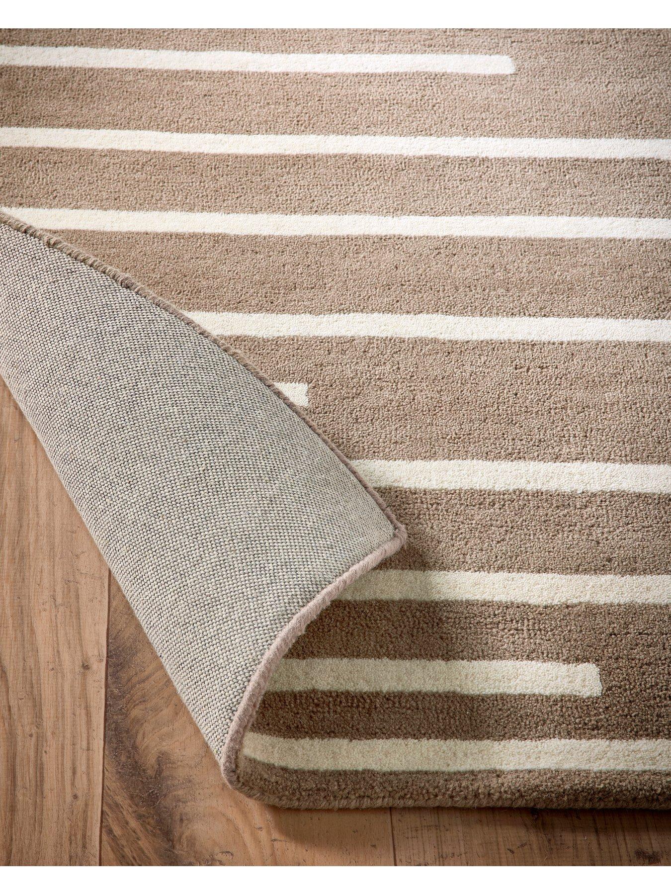 very-home-classic-broken-striped-100-pure-wool-rug-naturalwhitedetail