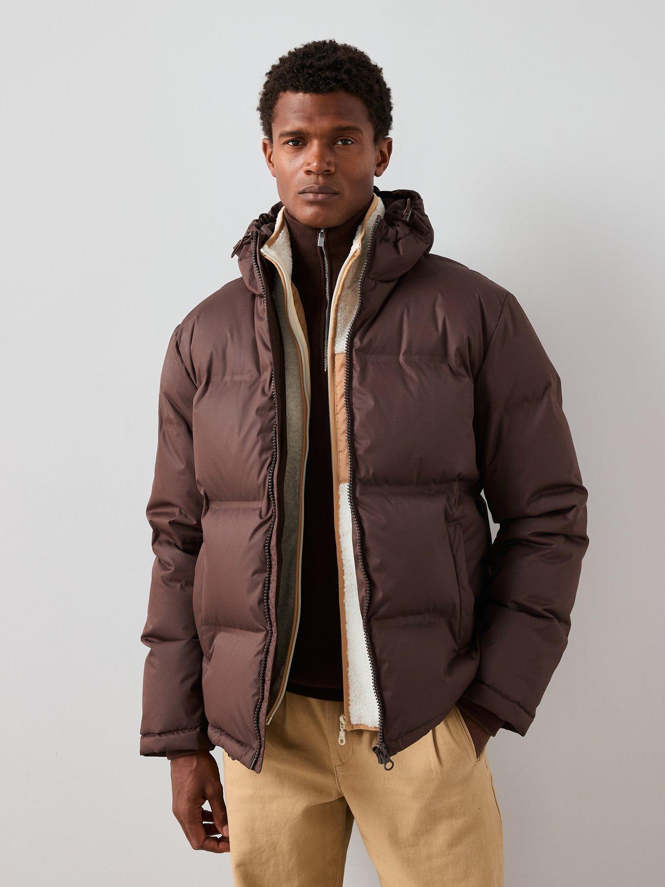 the-very-collection-feather-and-down-heat-sealed-midweight-padded-jacket-brown
