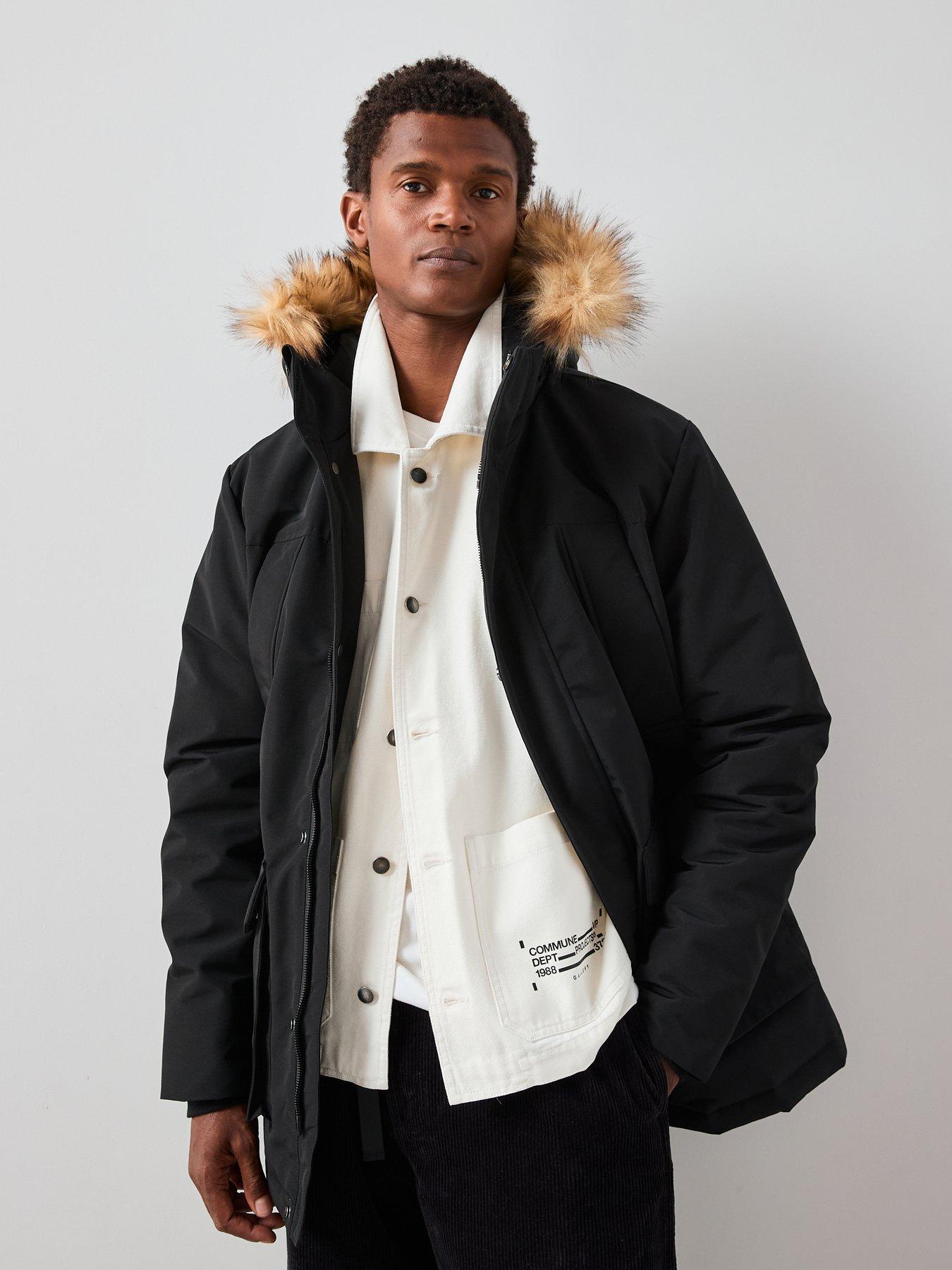 the-very-collection-4-pocket-padded-parka-jacket-black