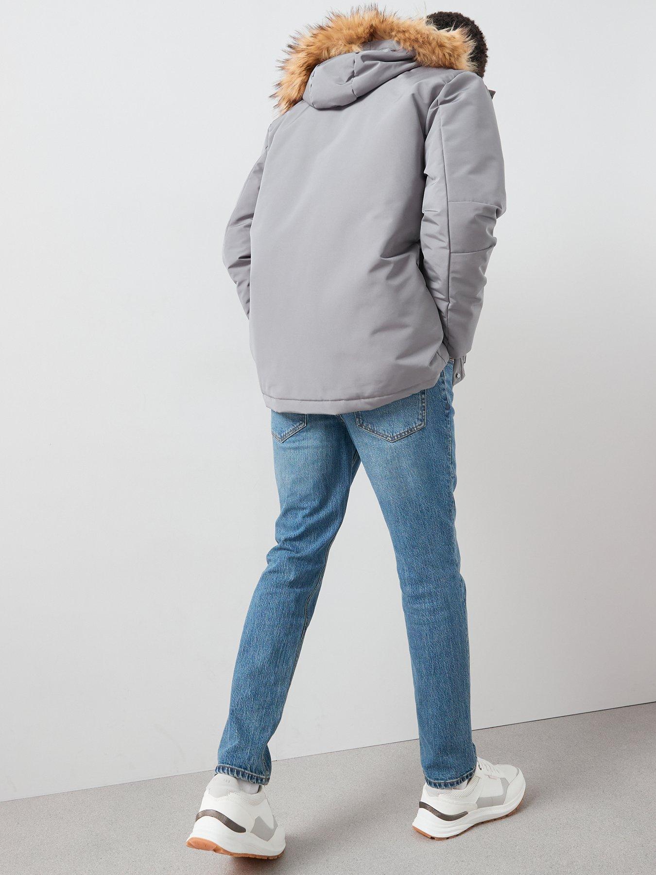 the-very-collection-padded-4-pocket-parka-graphitestillFront