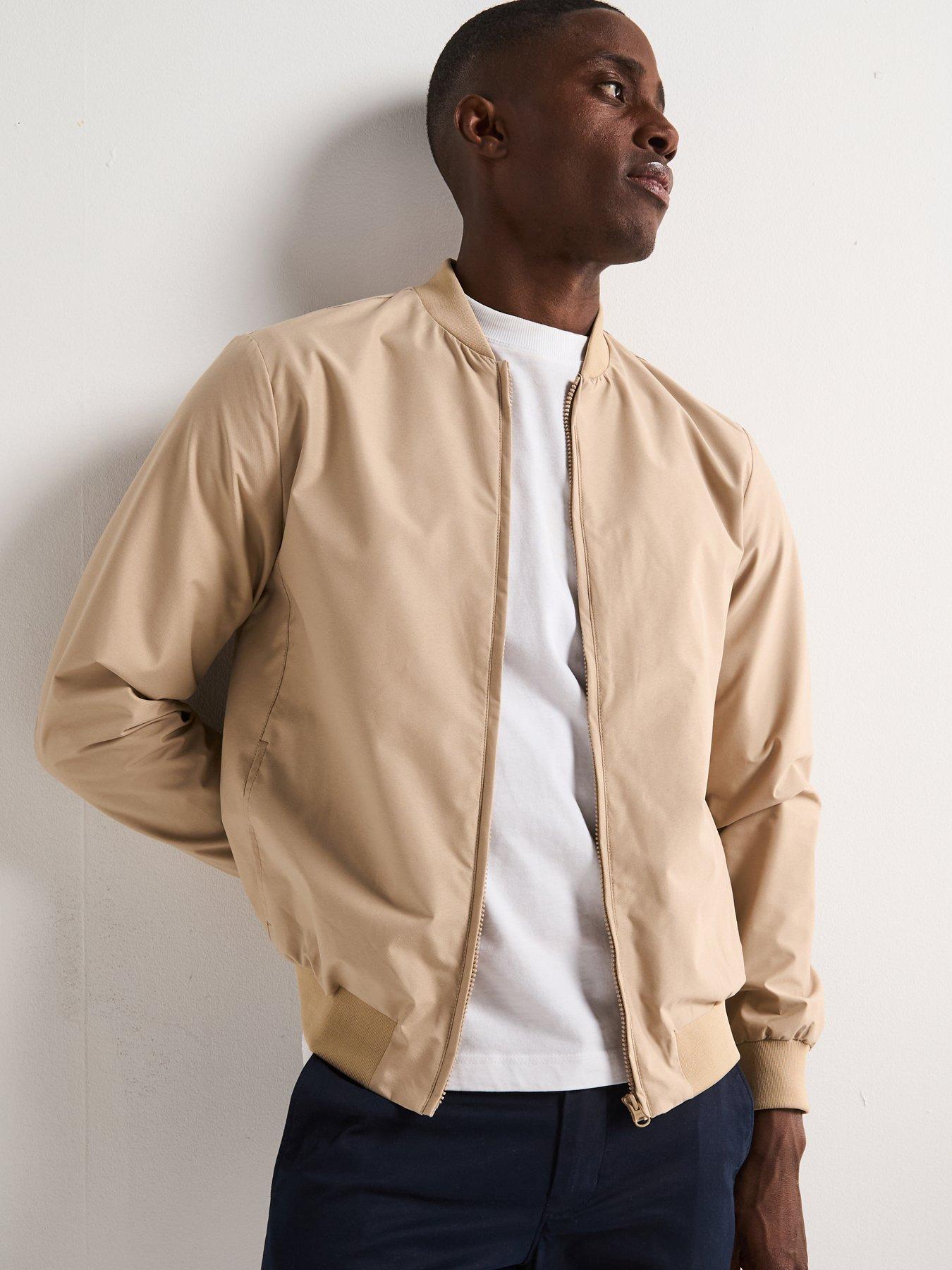 very-man-shower-resistant-bomber-jacket-beige