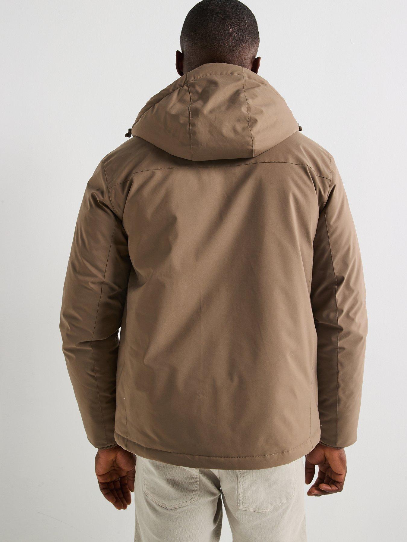 Image 2 of 6 of The Very Collection 4 Pocket Padded Jacket - Beige