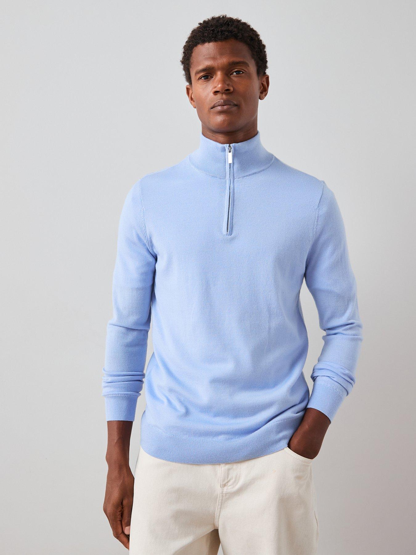 very-man-merino-wool-14-zip-jumper-light-blue