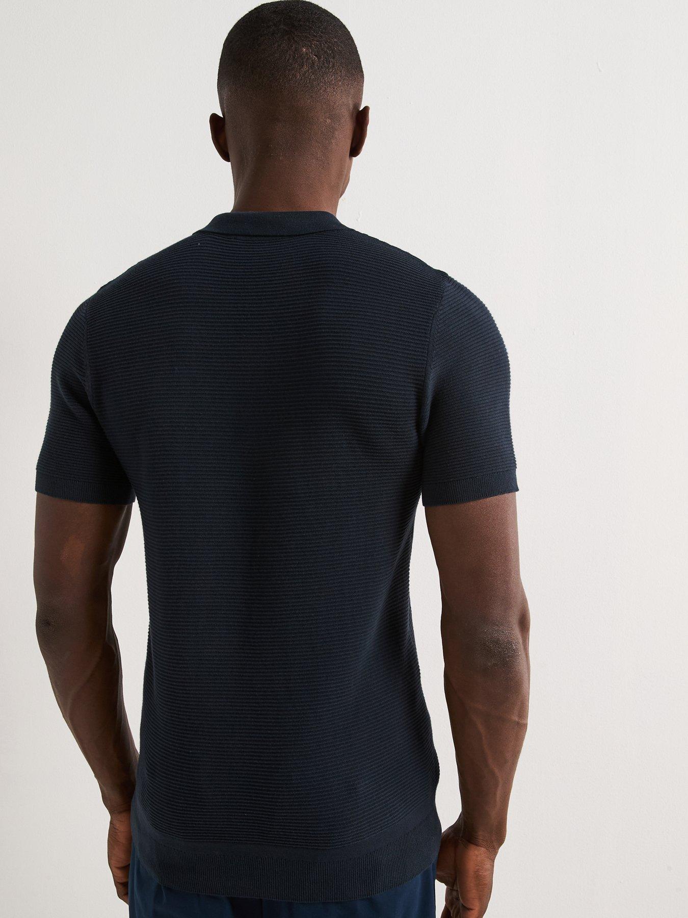 very-man-pure-cotton-ottoman-polo-top-navystillFront
