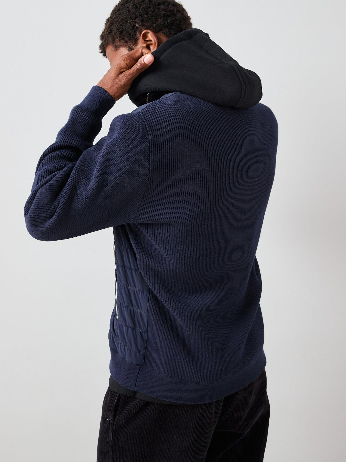 the-very-collection-hybrid-knit-funnel-jacket-with-cotton-navystillFront
