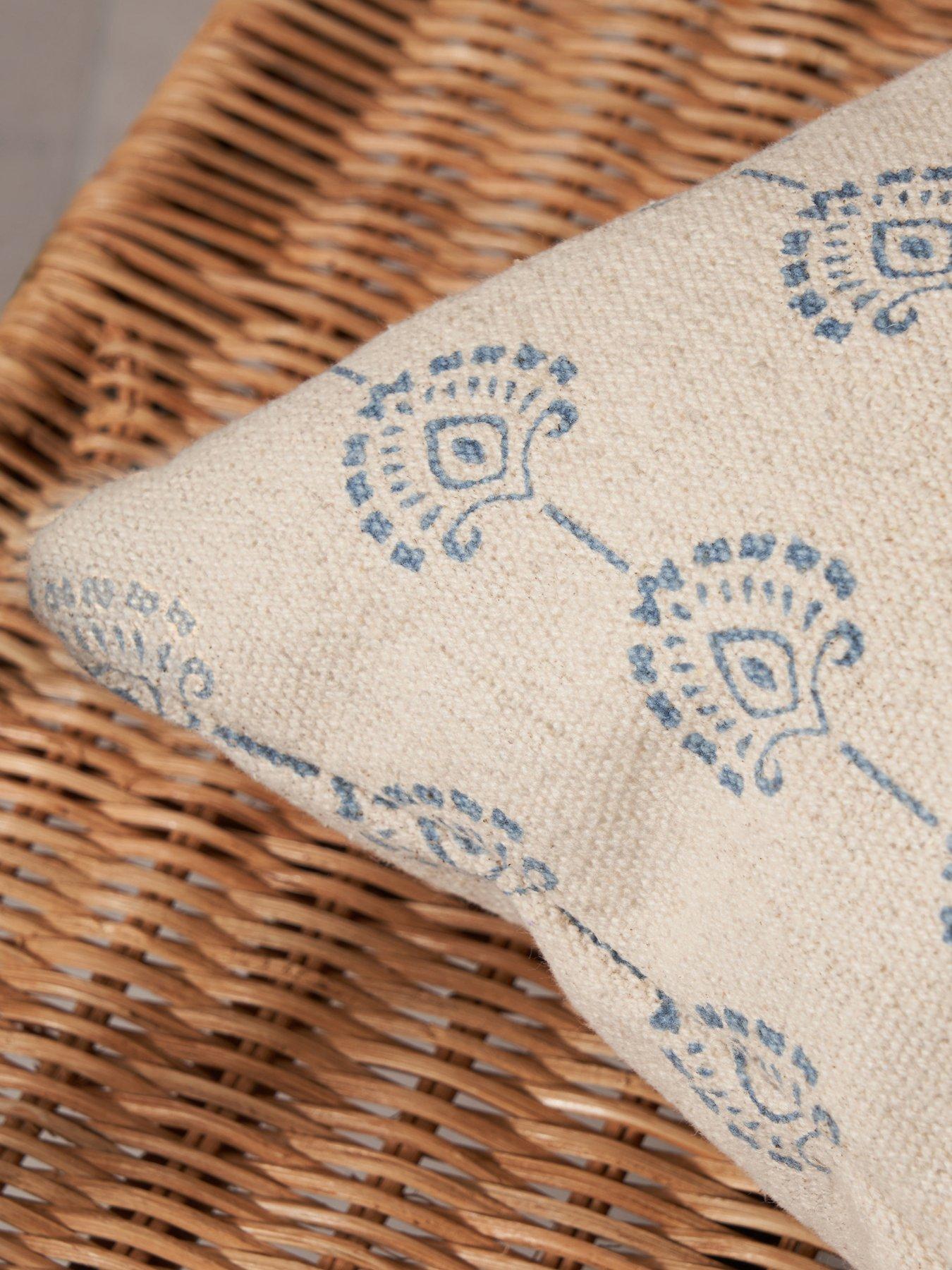 Image 4 of 4 of Very Home Block Print Cushion
