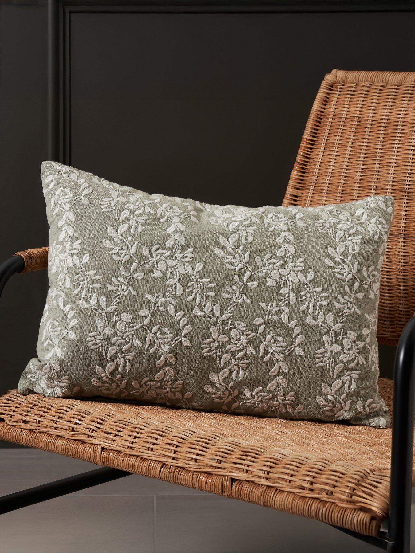 undefined Rustic Harmony Floral Cushion