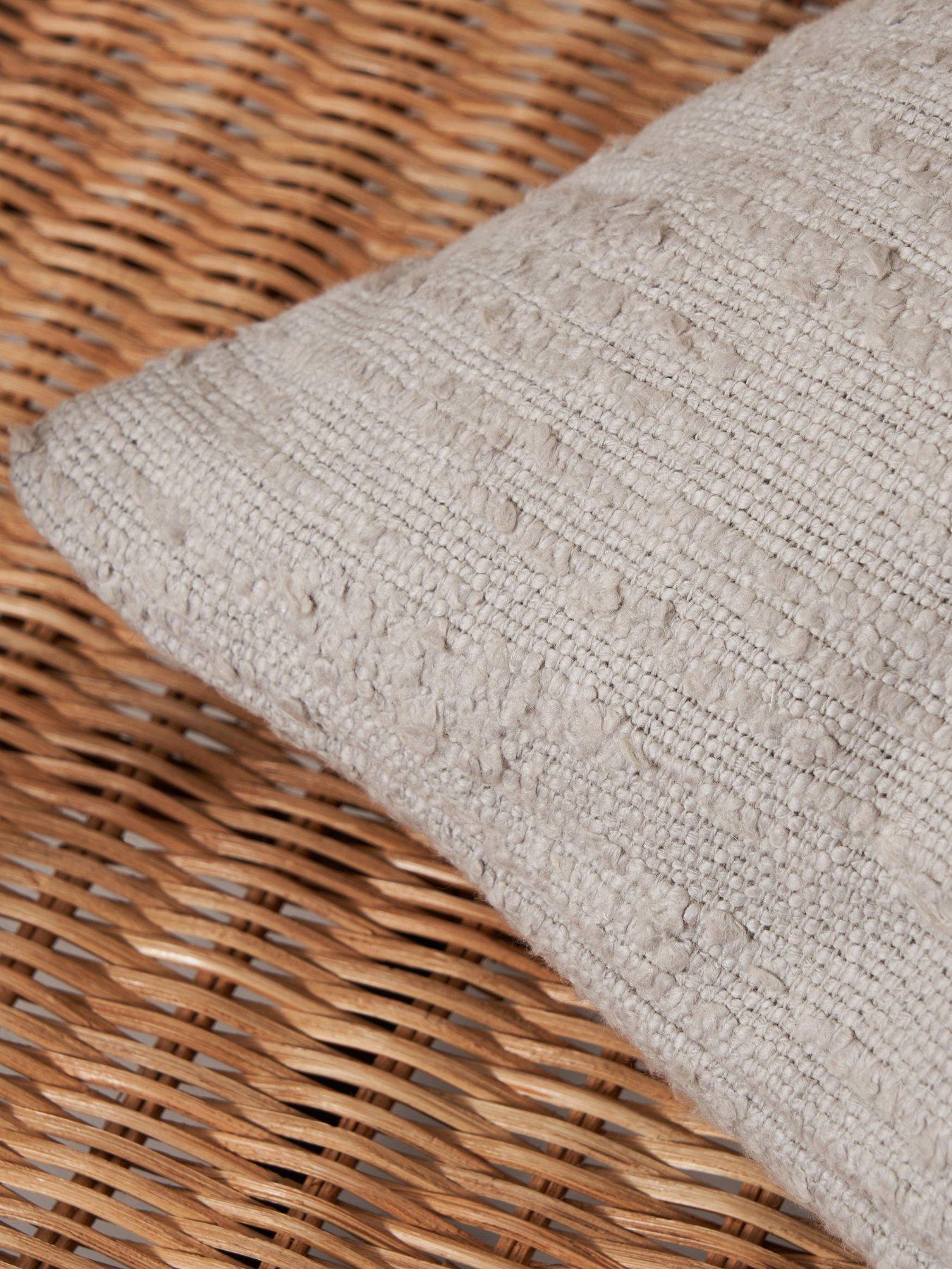 Image 4 of 4 of The Very Collection Textured Slub Cushion