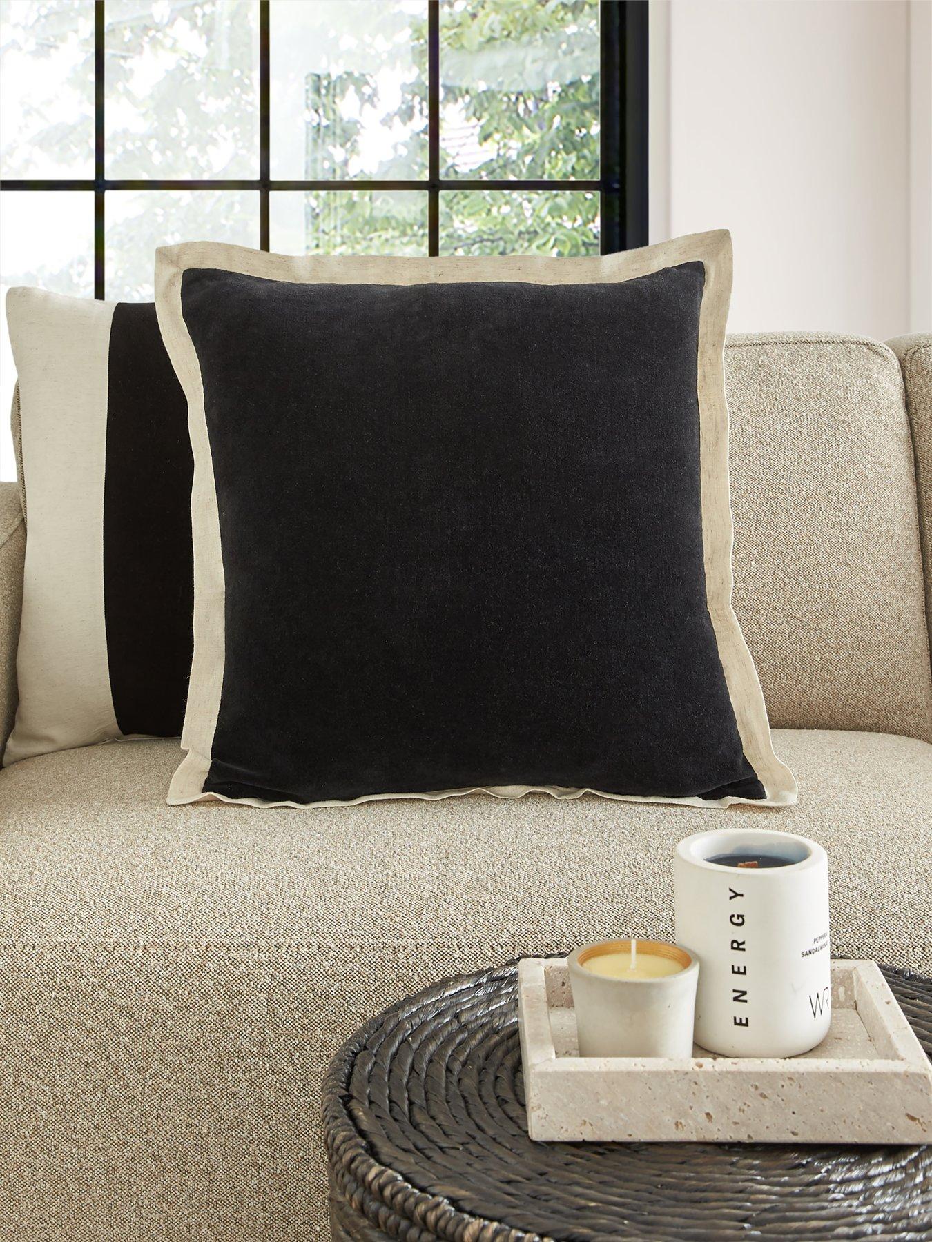 undefined Velvet Frame Cushion